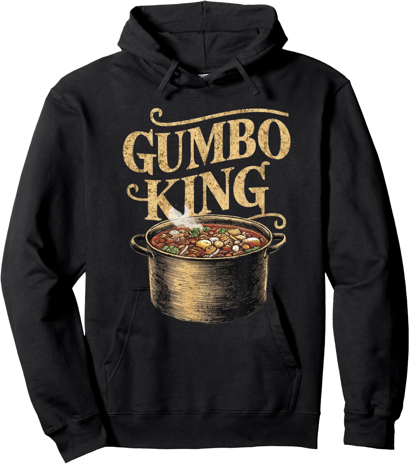 Gumbo King Hoodie - Hoodie | Black