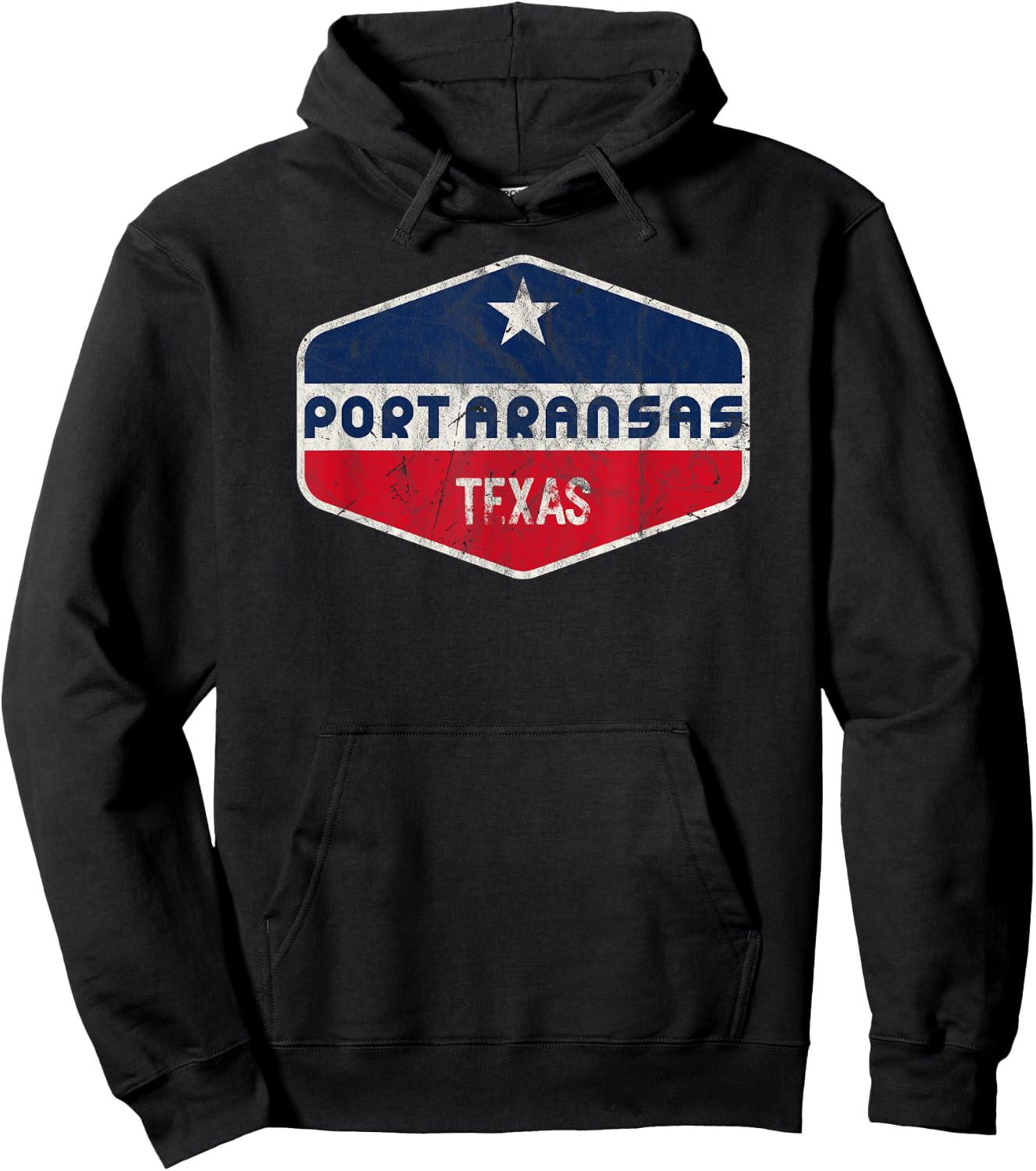 Port Aransas Texas Hoodie - Hoodie | Black