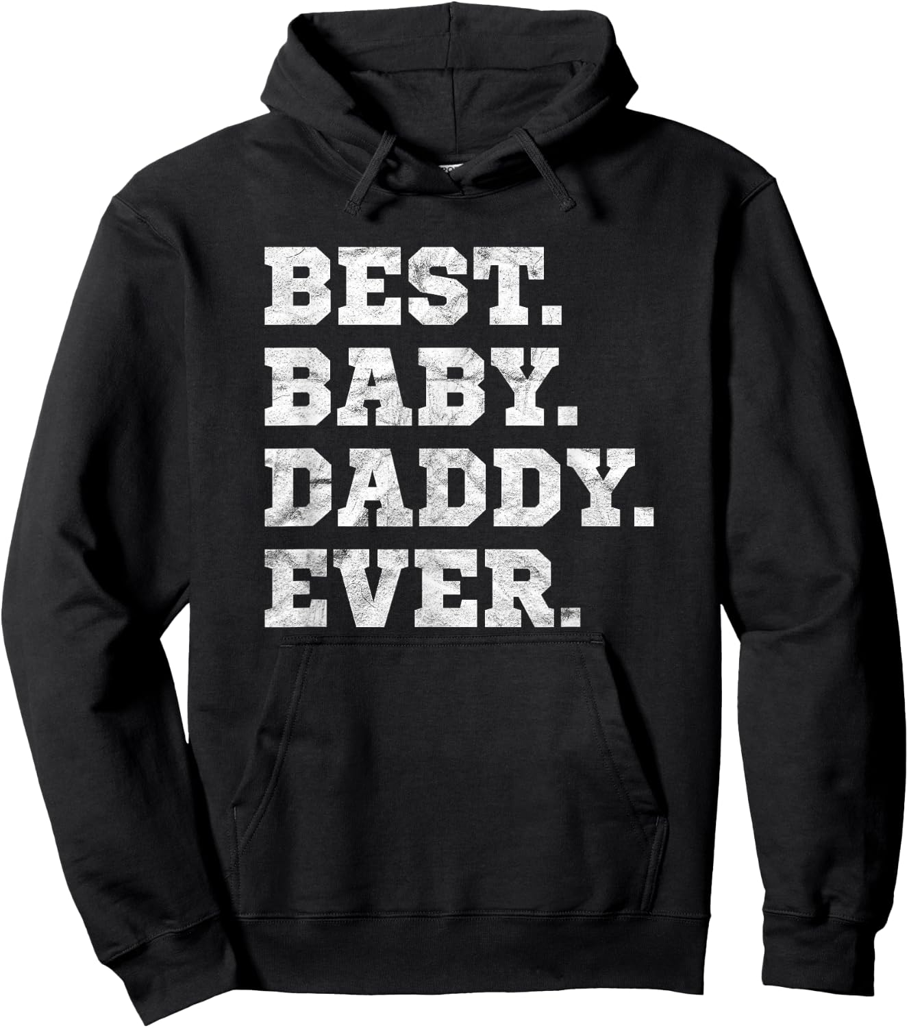 Best Baby Daddy Ever (Vintage) Hoodie - Hoodie | Black