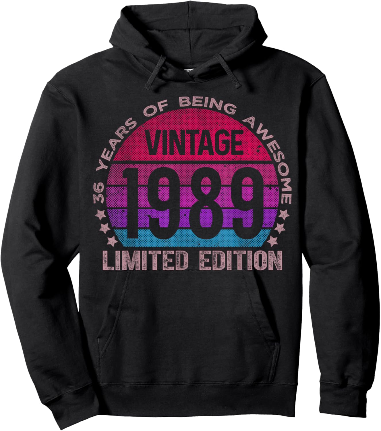 36 Year Old Gifts Limited Edition 36th Birthday Women Hoodie - Hoodie | Black
