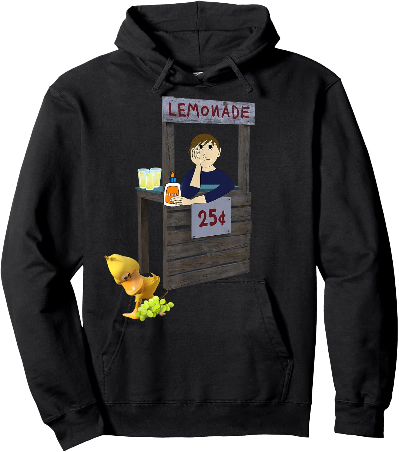 The Duck Song - Got Any Grapes Hoodie - Hoodie | Black