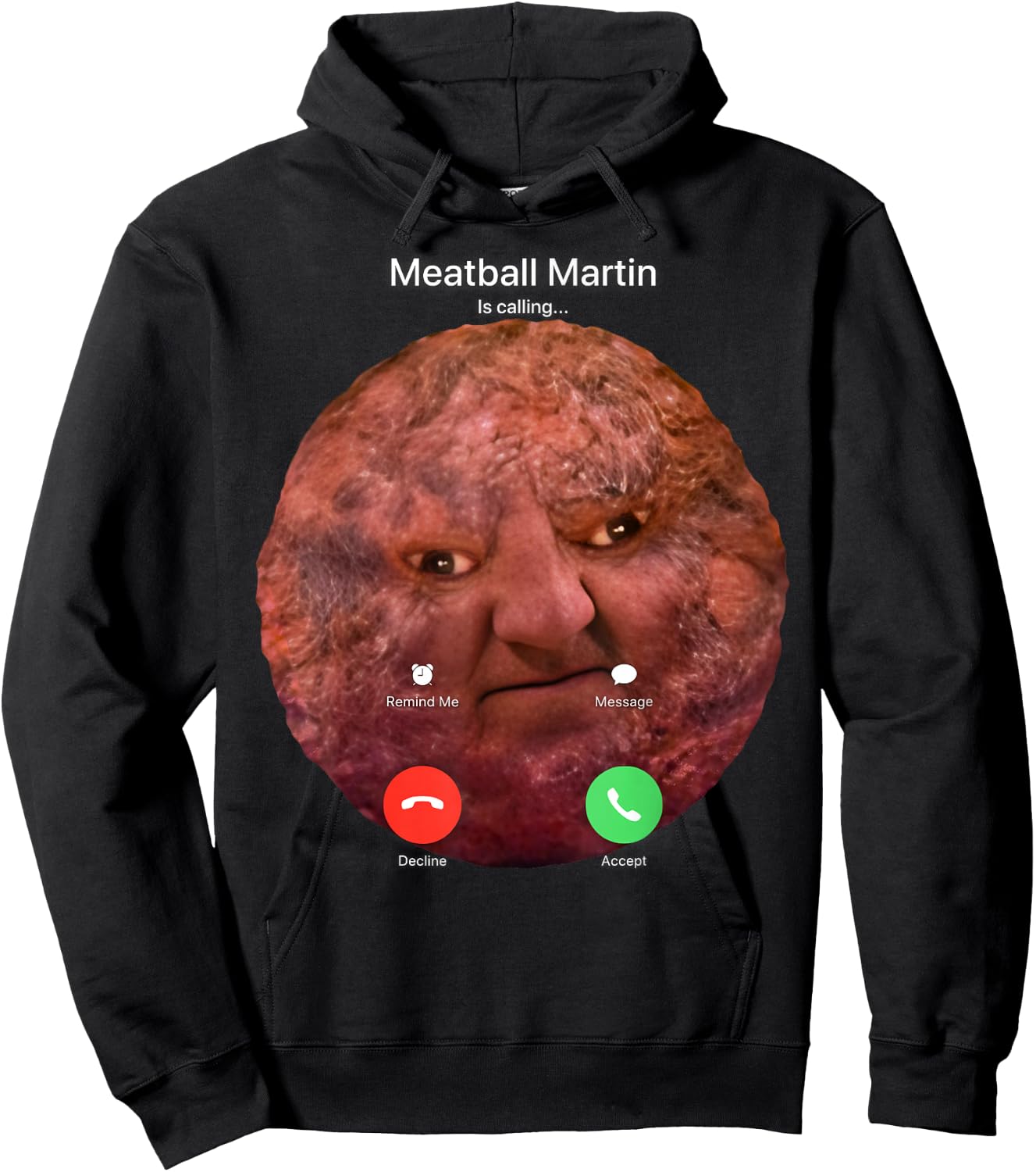 Meatball Martin Hoodie - Hoodie | Black