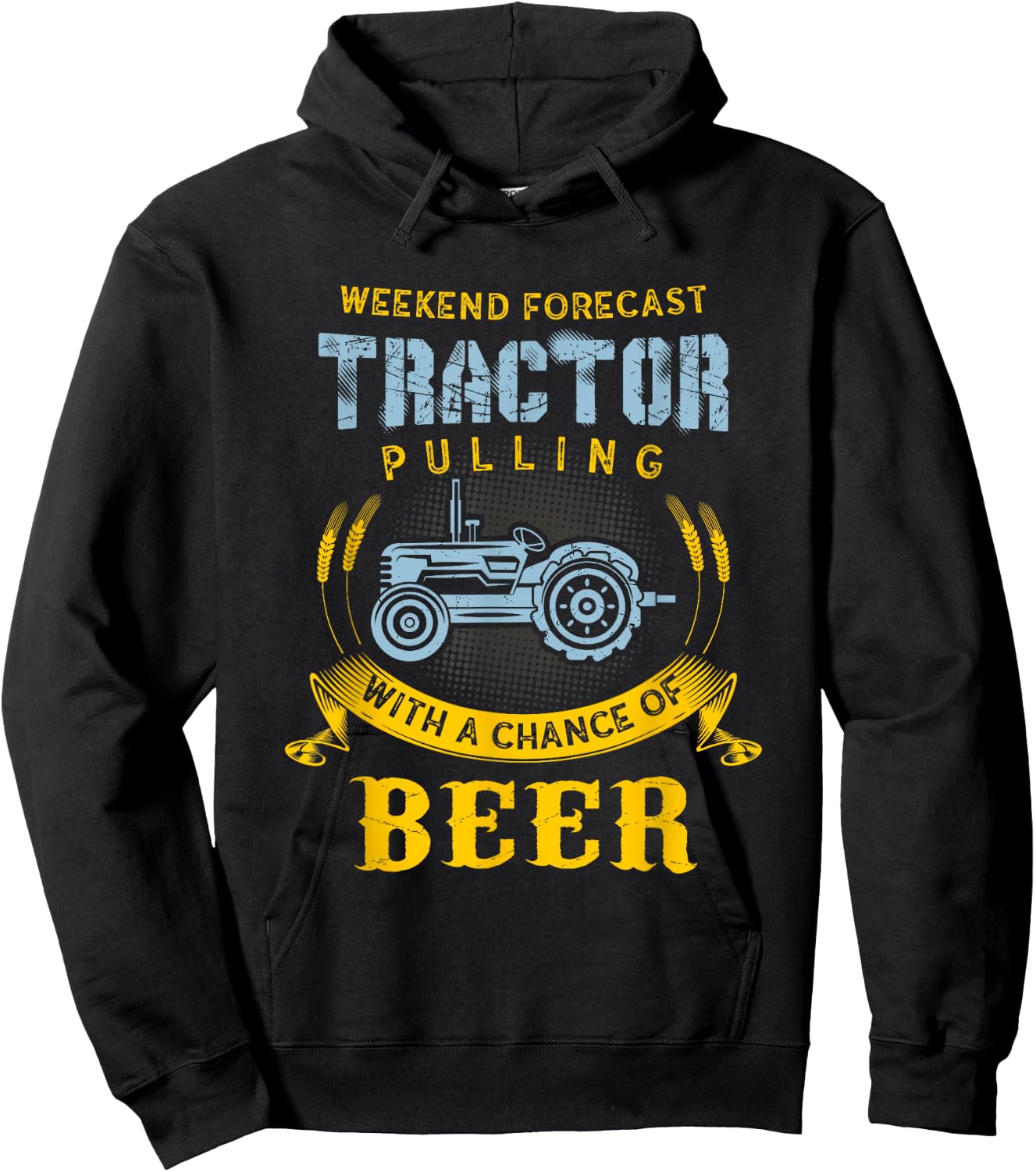 Tractor Pull Shirts, Tractor Pulling Gifts, Tractor Pull Hoodie - Hoodie | Black