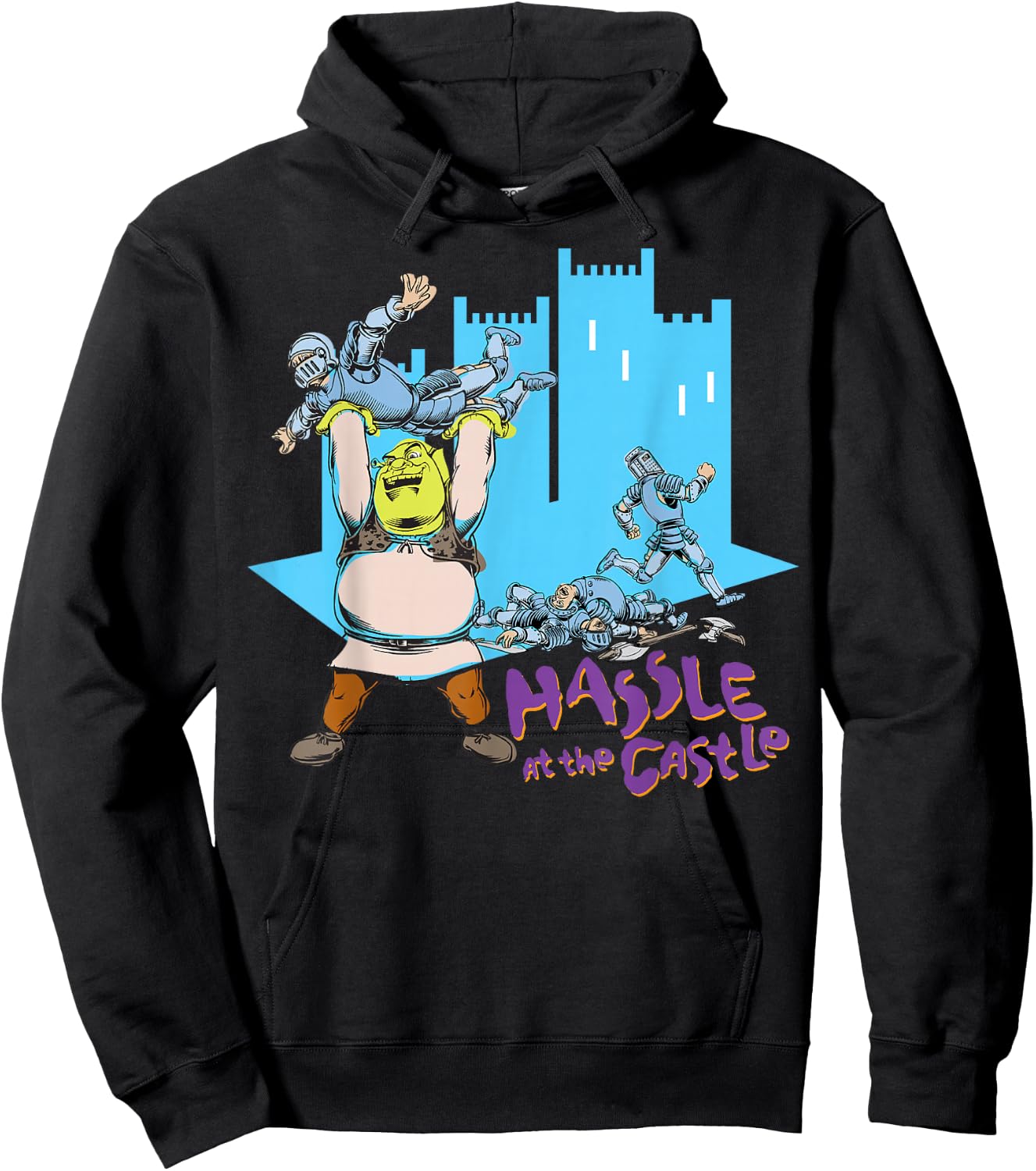 DreamWorks Shrek Hassle at The Castle Hoodie - Hoodie | Black