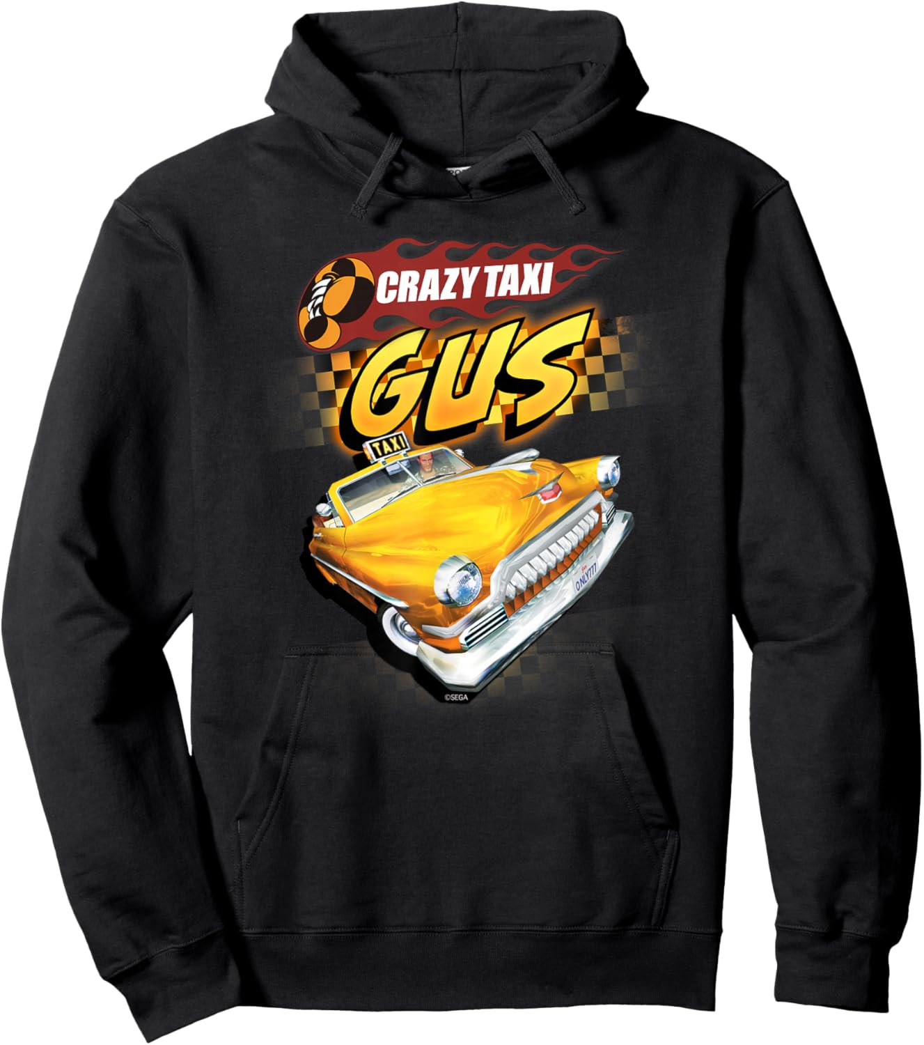 Crazy Taxi Gus Driver Hoodie - Hoodie | Black