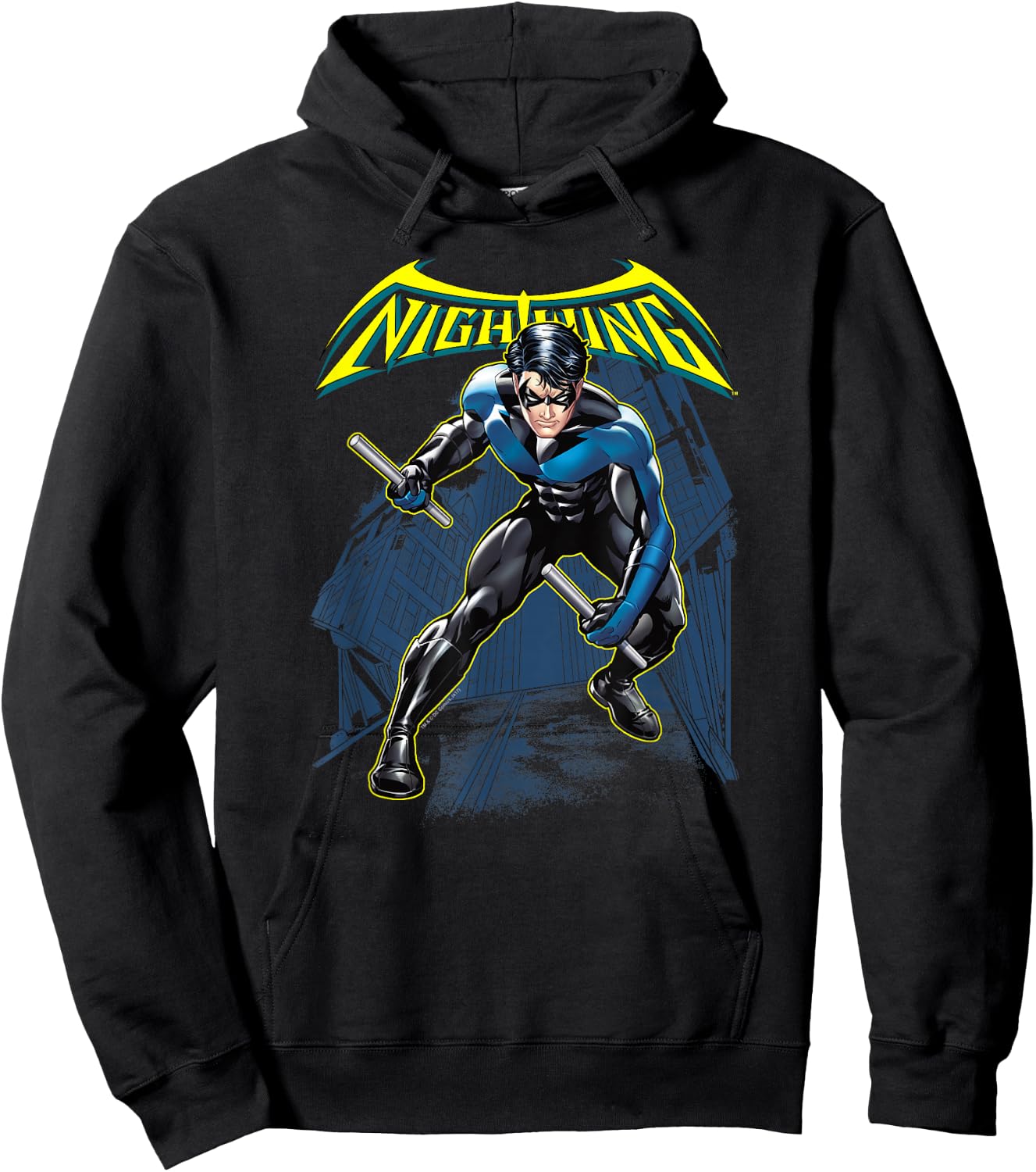 Batman Nightwing Hoodie - Hoodie | Black
