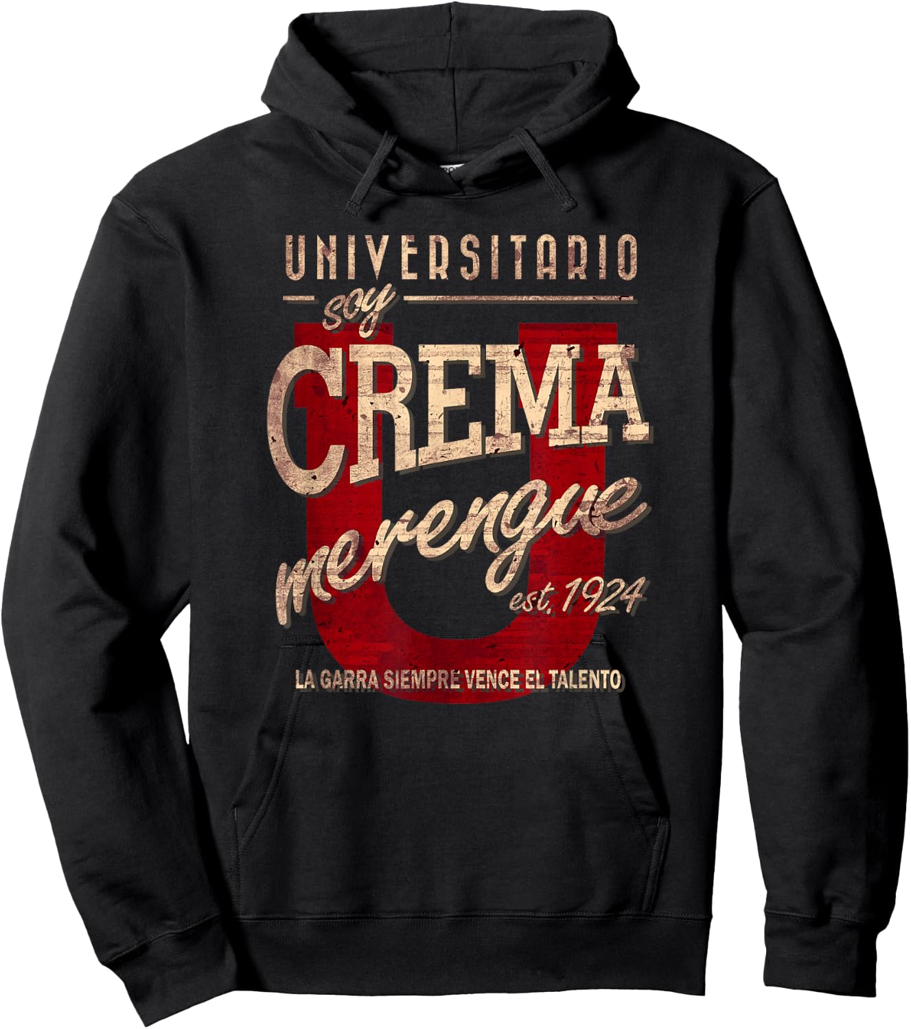 Universitario de Deportes Peruvian Fans for Merengue Hoodie - Hoodie | Black