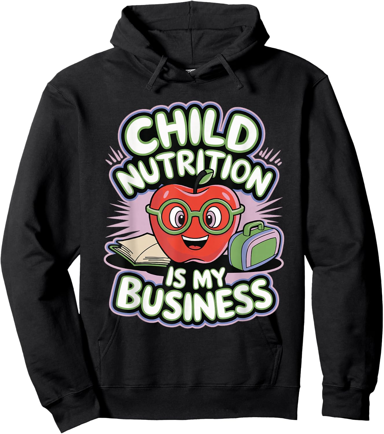 Child Nutrition Is My Business Hoodie - Hoodie | Black