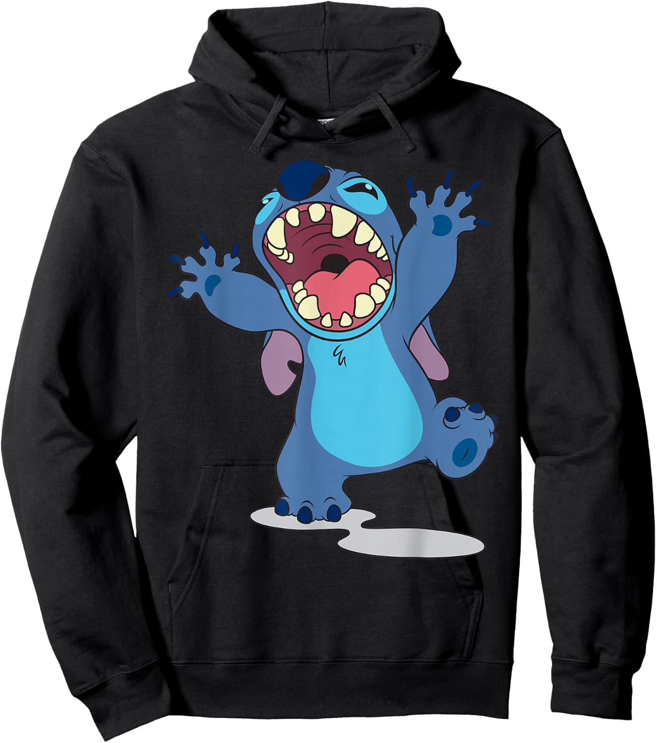 Lilo & Stitch - Growl Hoodie - Hoodie | Black