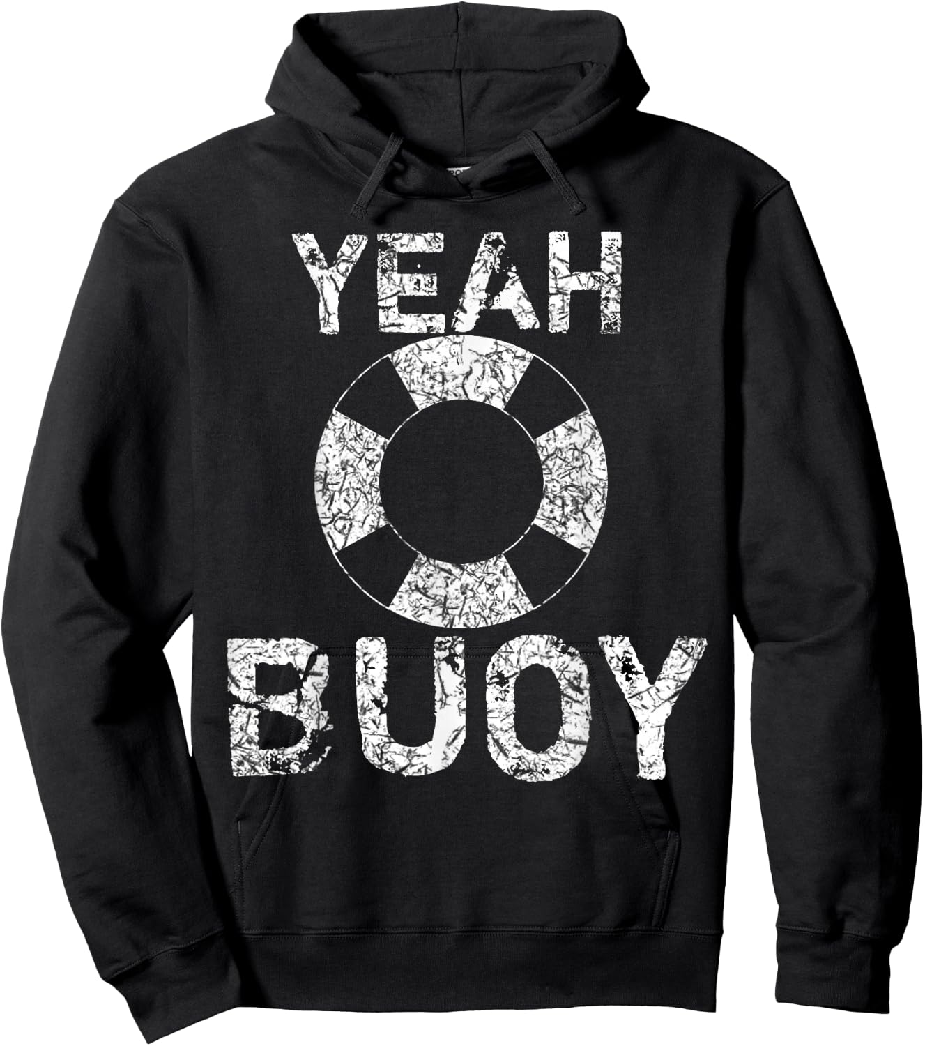 Yeah Buoy Shirt Sailing Boat Captain Hoodie - Hoodie | Black