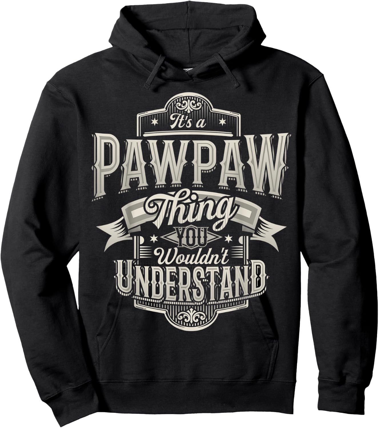 It's a PAWPAW thing you wouldn't understand Awesome Grandpa Hoodie - Hoodie | Black