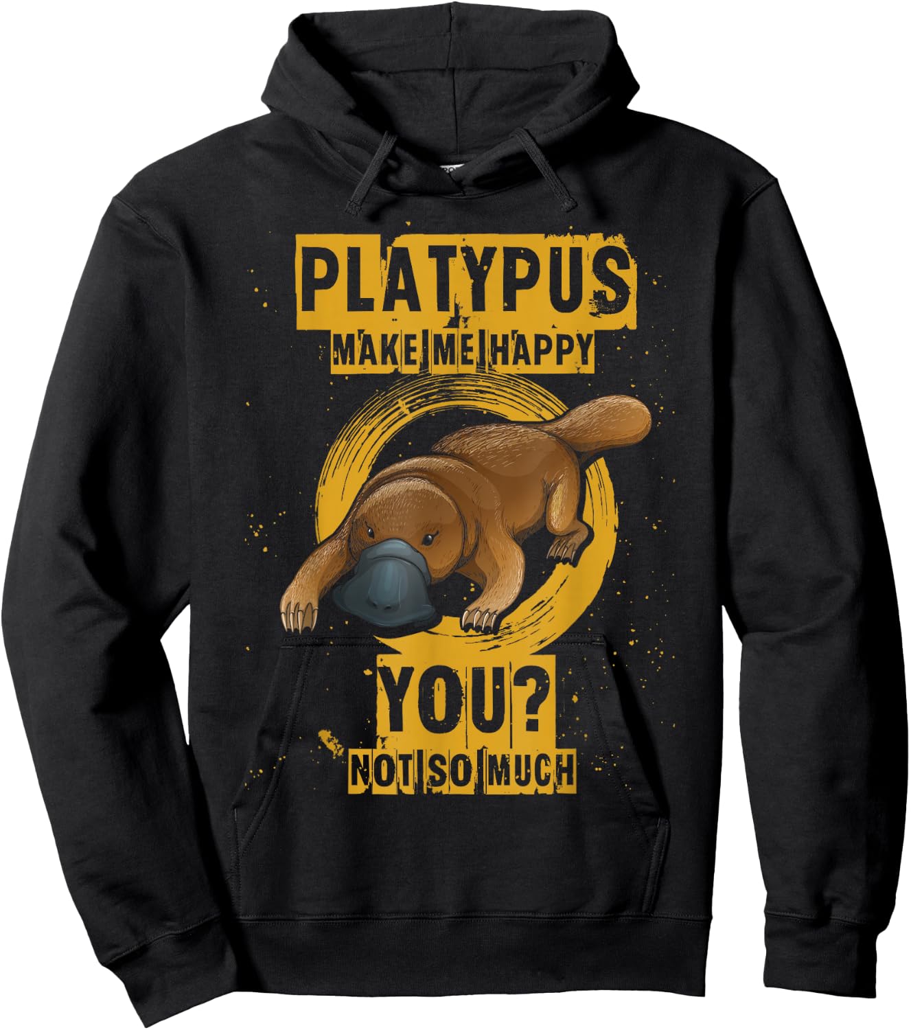Platypus Hoodie - Hoodie | Black