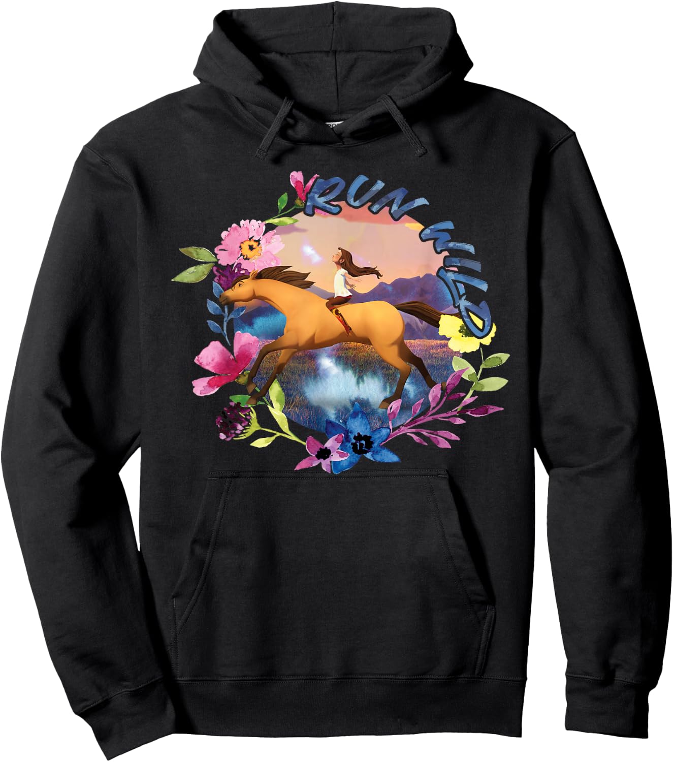 Spirit Riding Free Living Out Hoodie - Hoodie | Black