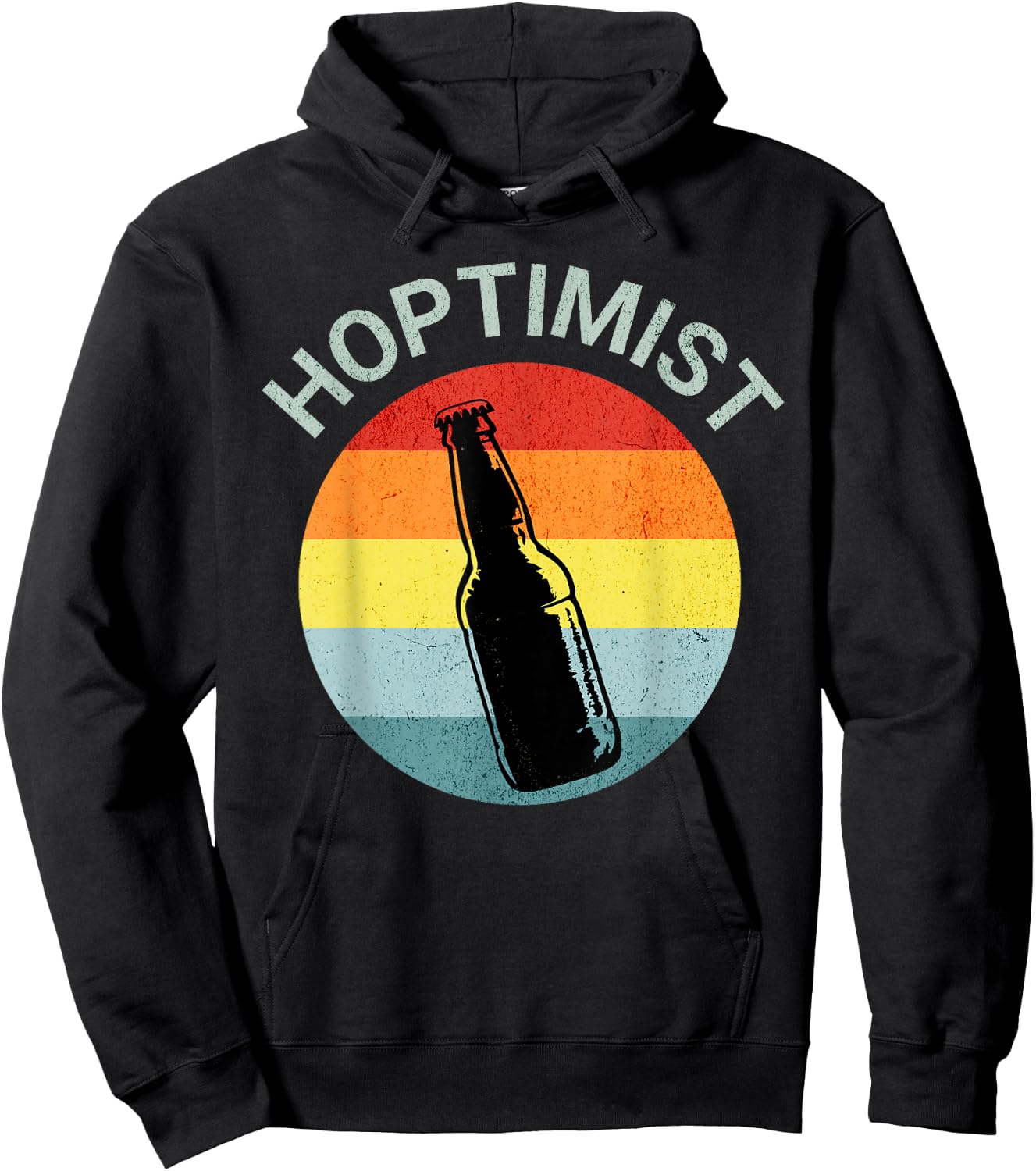 Hoptimist Home Brew Craft Beer Shirts Women Vintage Hoodie - Hoodie | Black