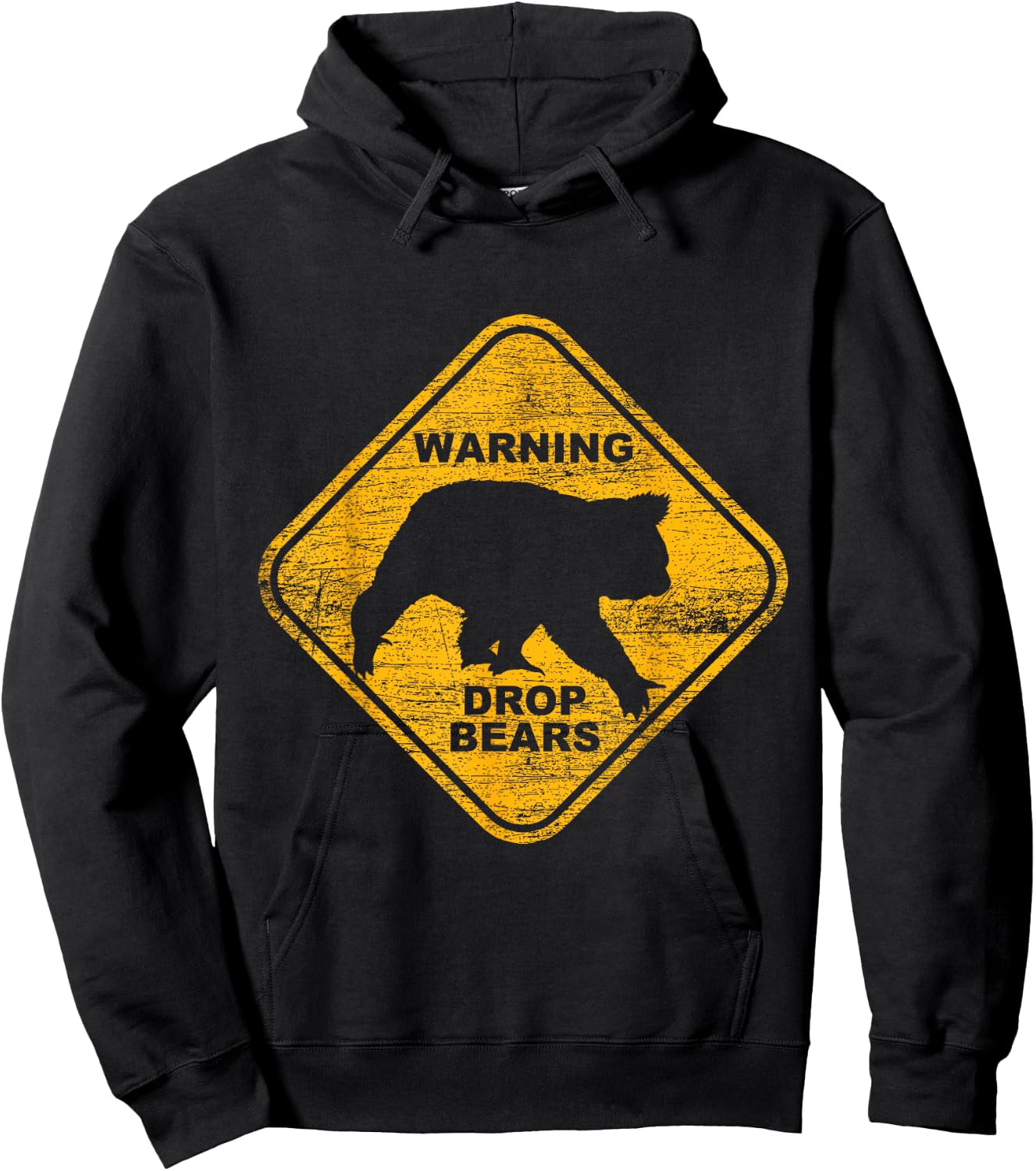 Attention Falling Bears Animal Design Australia Gift Koala Hoodie - Hoodie | Black