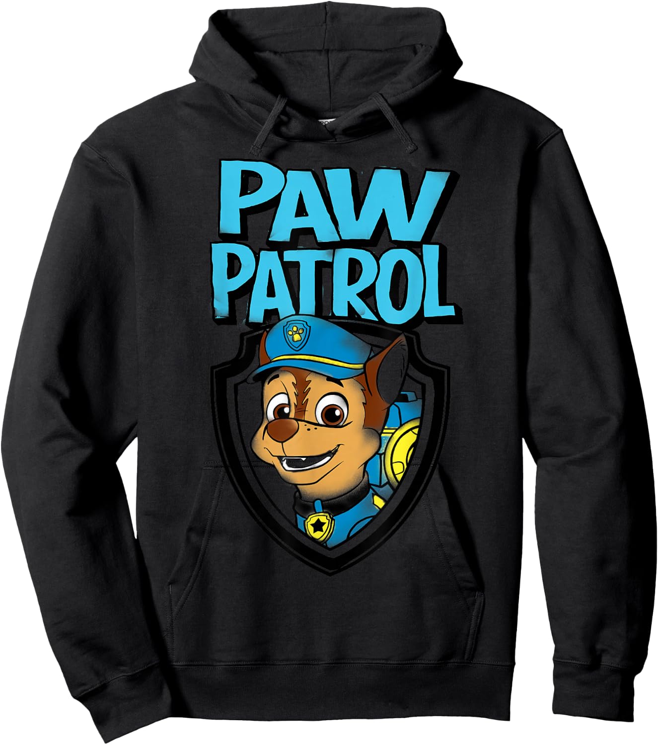 PAW Patrol Police Pup Chase! T- Shirts Hoodie - Hoodie | Black