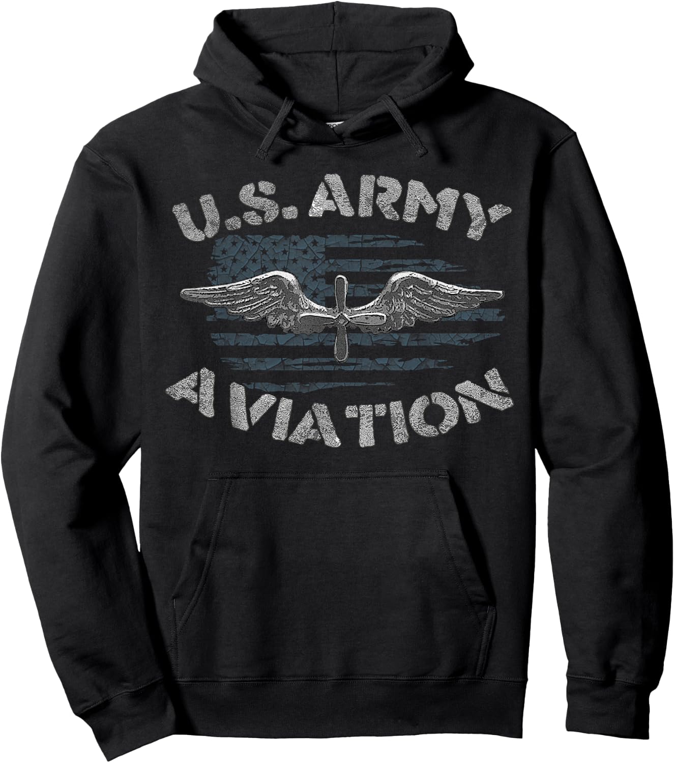 Aircraft Mechanic Flight Instructor Flying Xmas US Army Aviation US Airplanes Pilot , Adult , Black, Small, Short Sleeve, Classic Fit, Cotton 80% Polyester 20%, Aviation Pilot Hoodie - Hoodie | Black