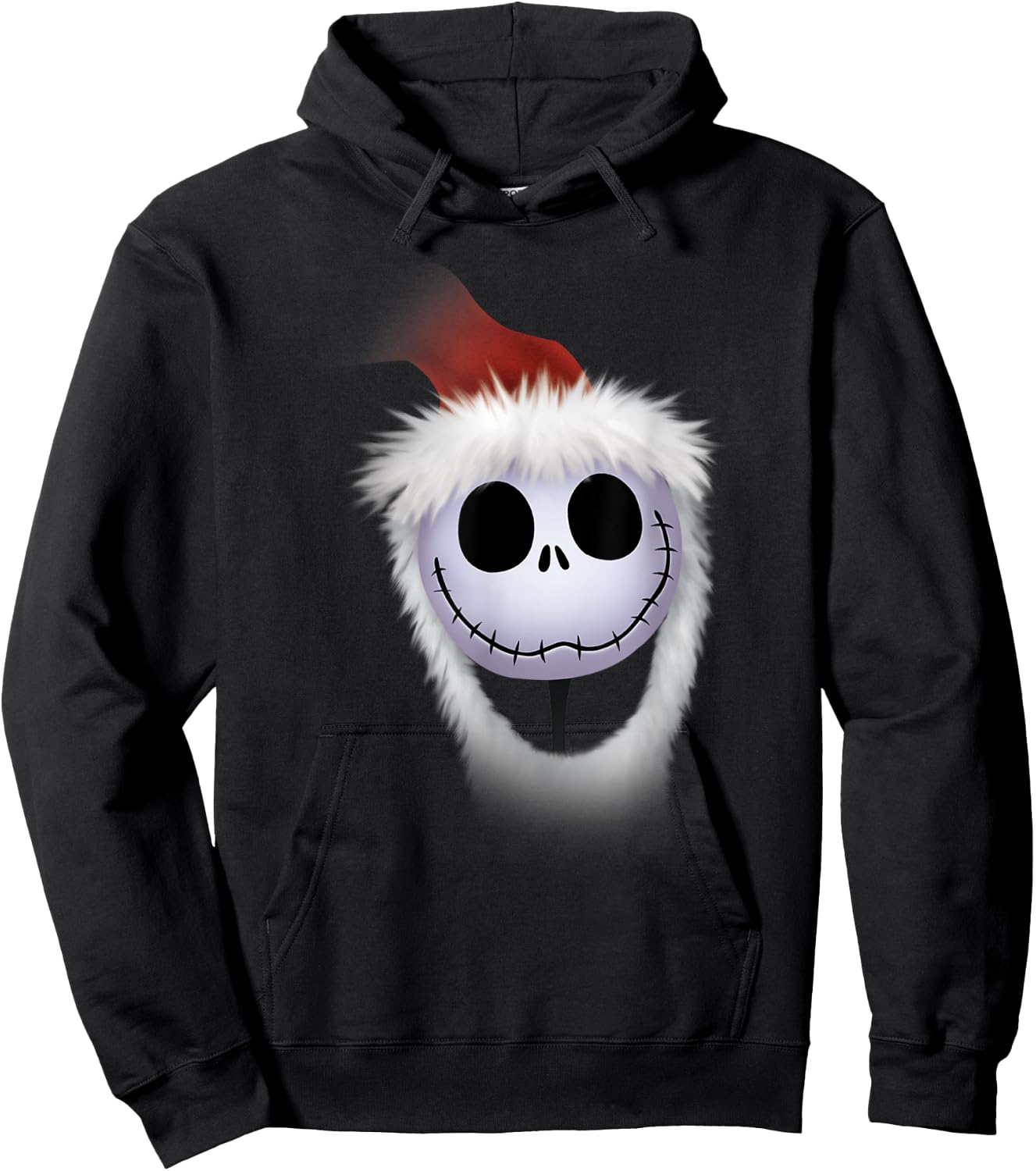 Disney Santa Jack Skellington Holiday Hoodie - Hoodie | Black