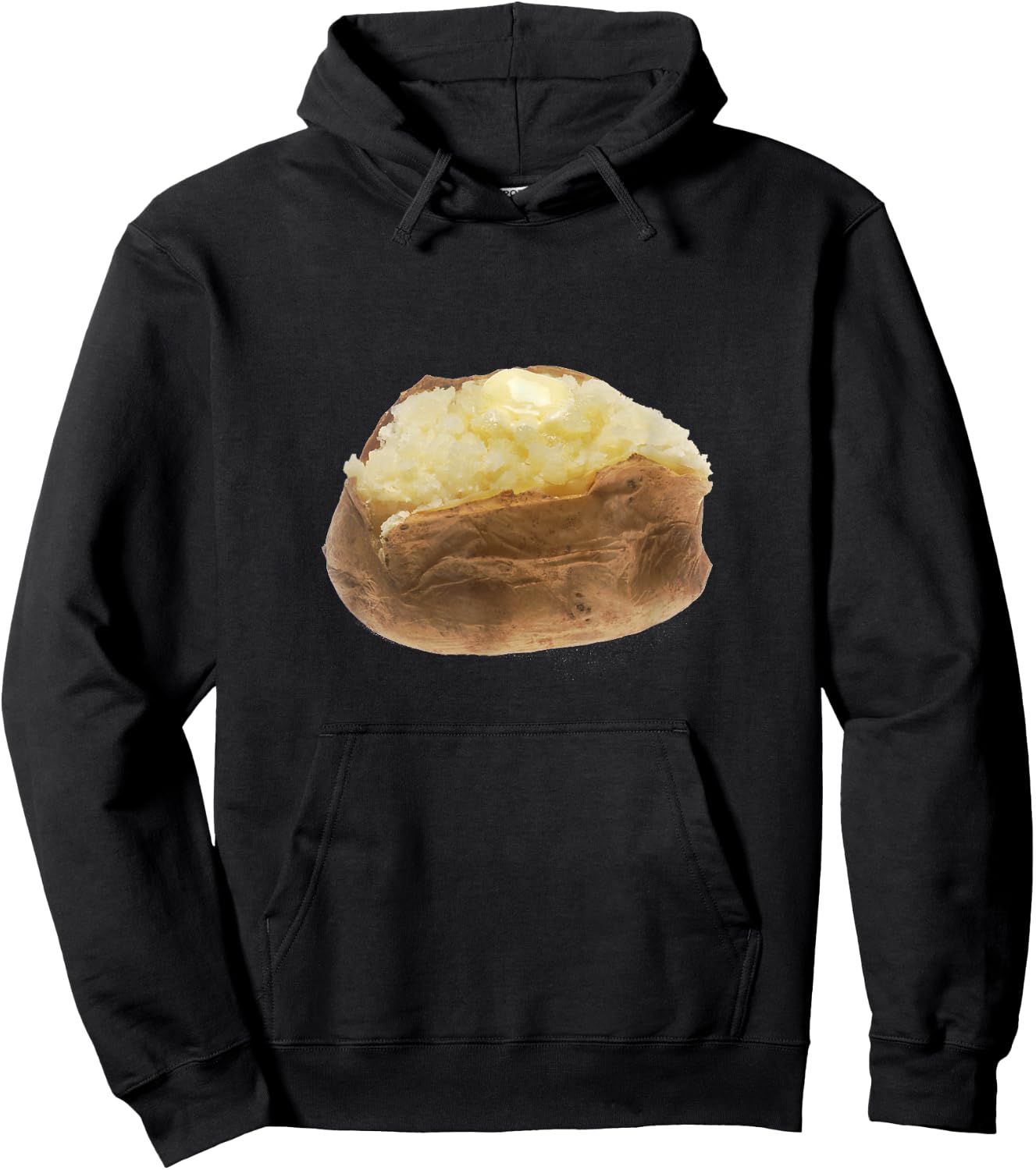 Baked Potato Hoodie - Hoodie | Black