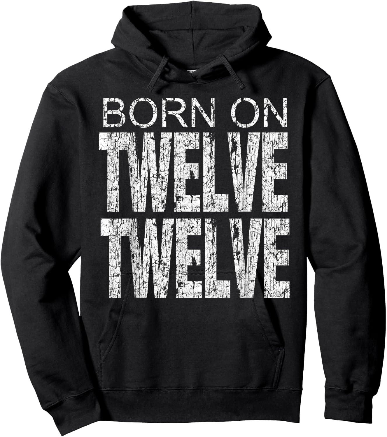 Born on 12-12 December 12th Birthday & Women Hoodie - Hoodie | Black