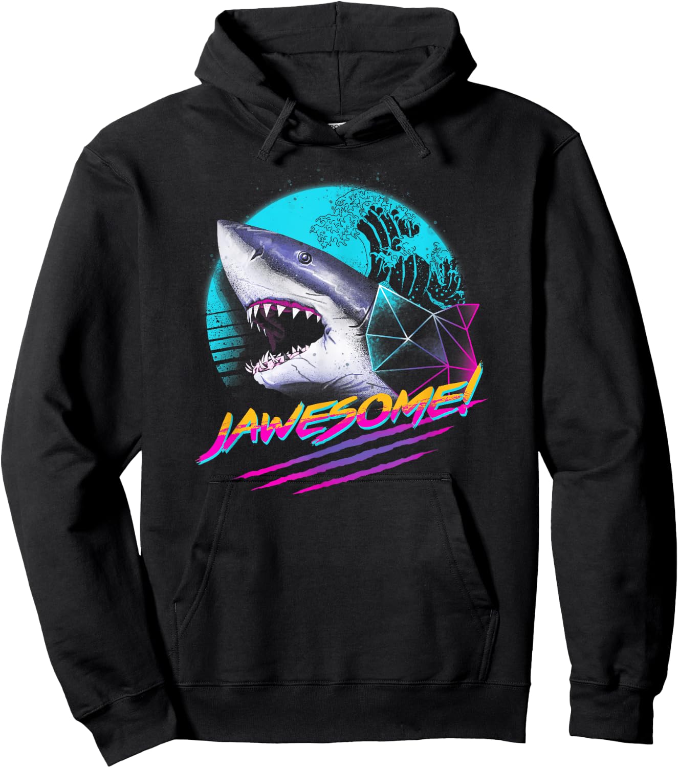 Jawesome Retro Hoodie - Hoodie | Black