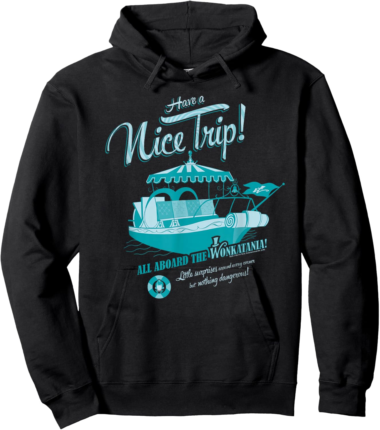 Willy Wonka Wonkitania Hoodie - Hoodie | Black