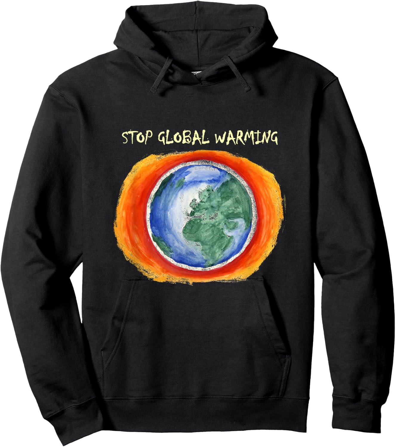 Stop Global Warming Hoodie - Hoodie | Black