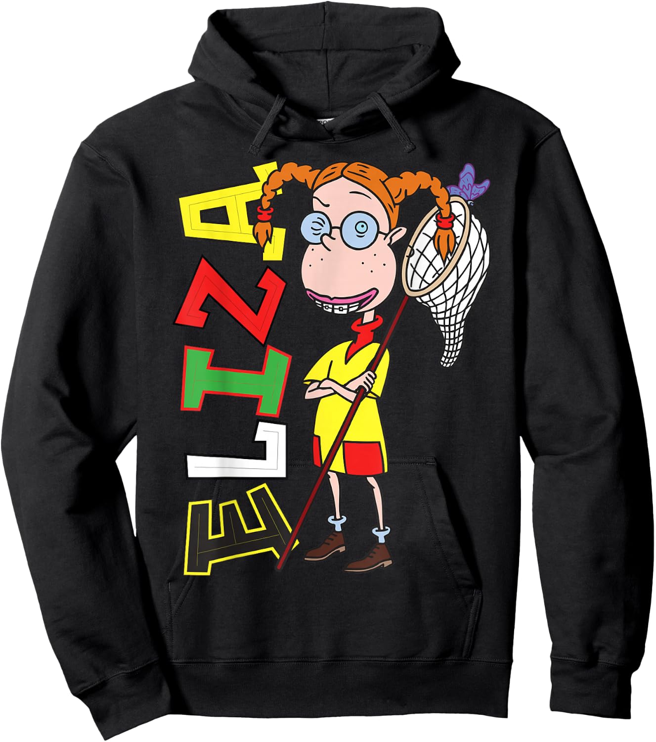 The Wild Thornberrys Eliza Type Hoodie - Hoodie | Black