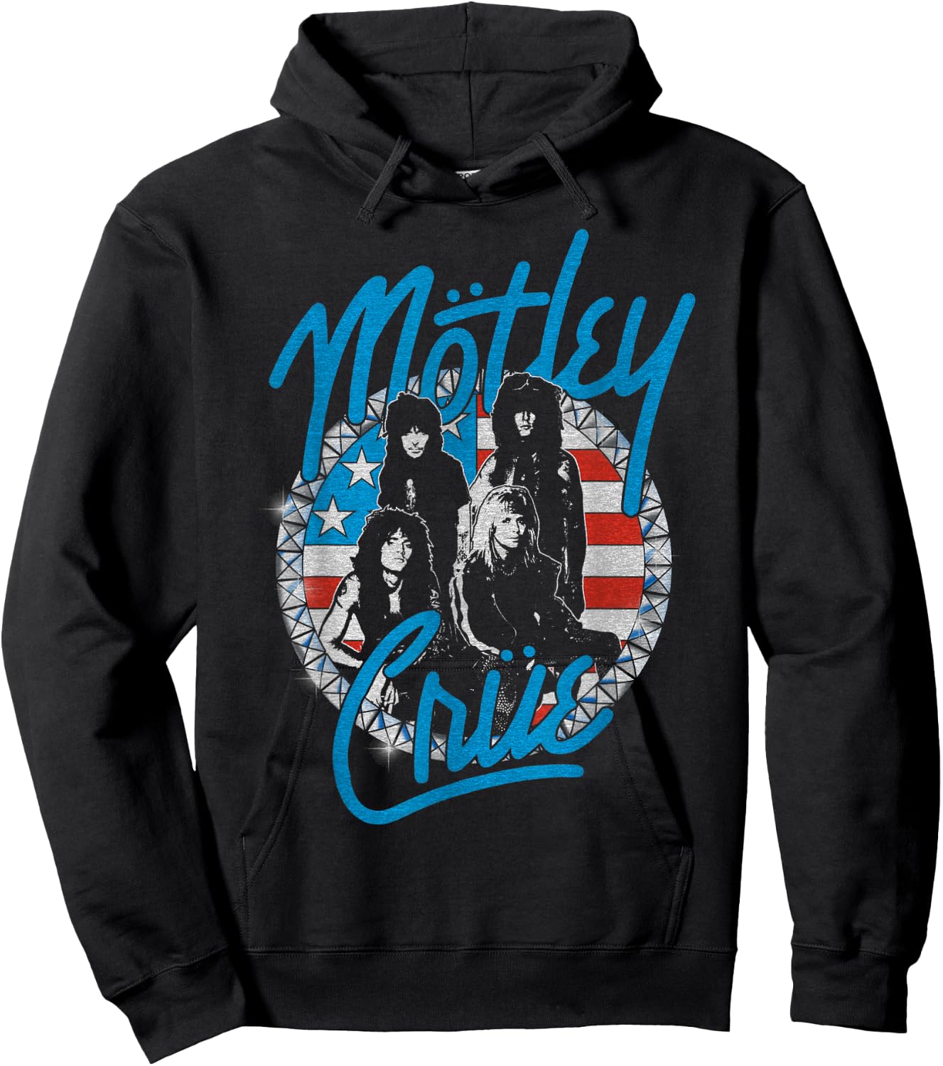 Mötley Crüe - Girls Vintage Small Hoodie - Hoodie | Black
