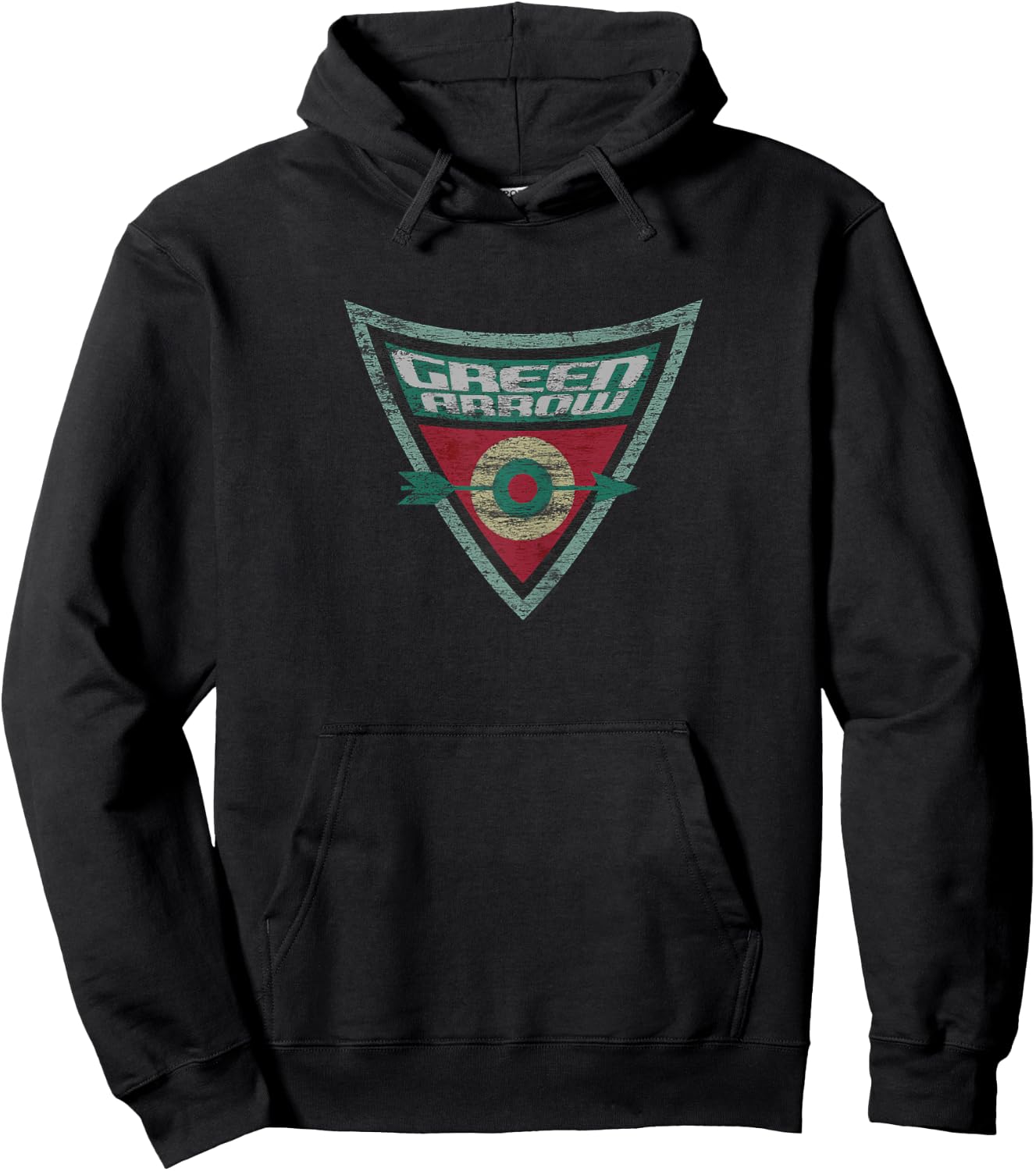 Batman: The Brave and the Bold Green Arrow Shield Hoodie - Hoodie | Black