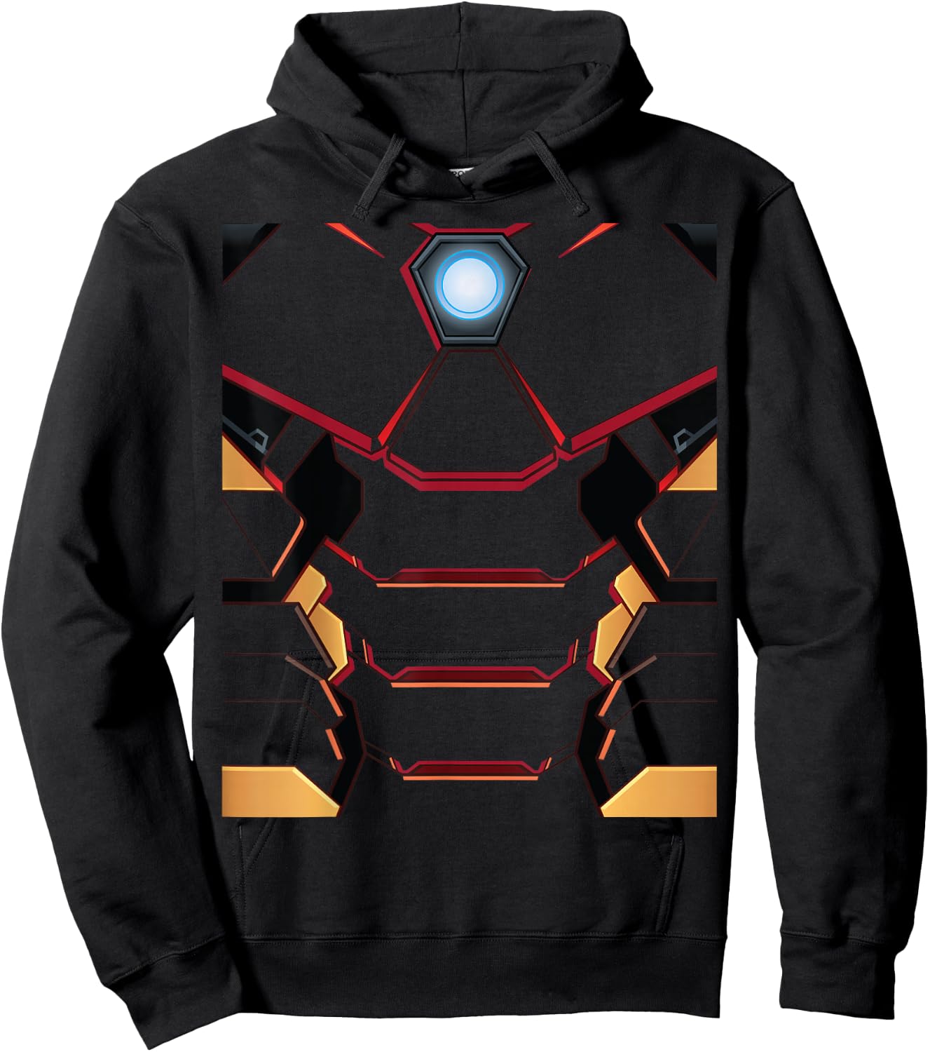 Marvel Iron Man Tony Stark Costume Hoodie - Hoodie | Black