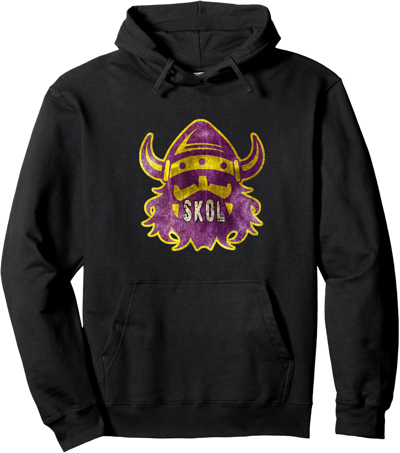 The Norse Skol Vikings & Nordic Scandinavian Warrior Hoodie - Hoodie | Black