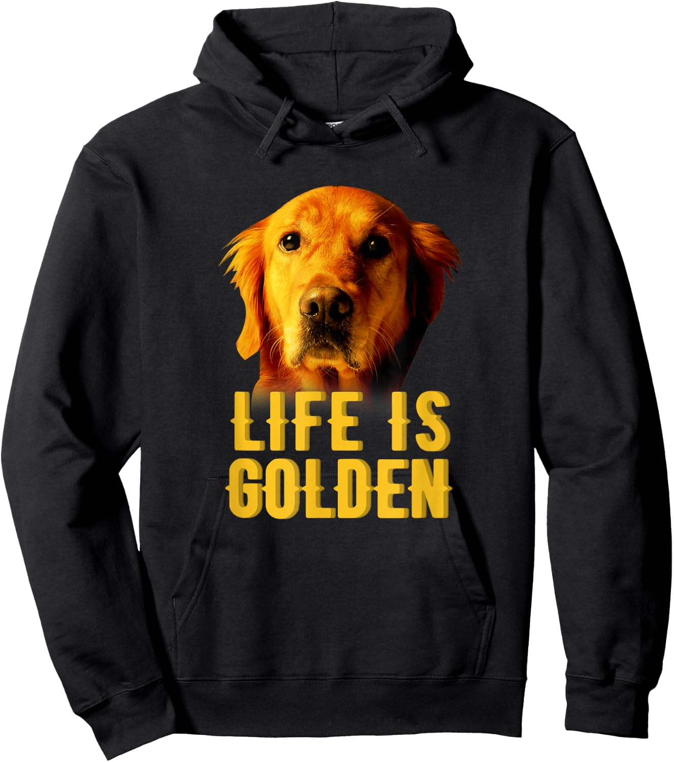Retriever Dog Lover - Funny Dogs Quote Hoodie - Hoodie | Black