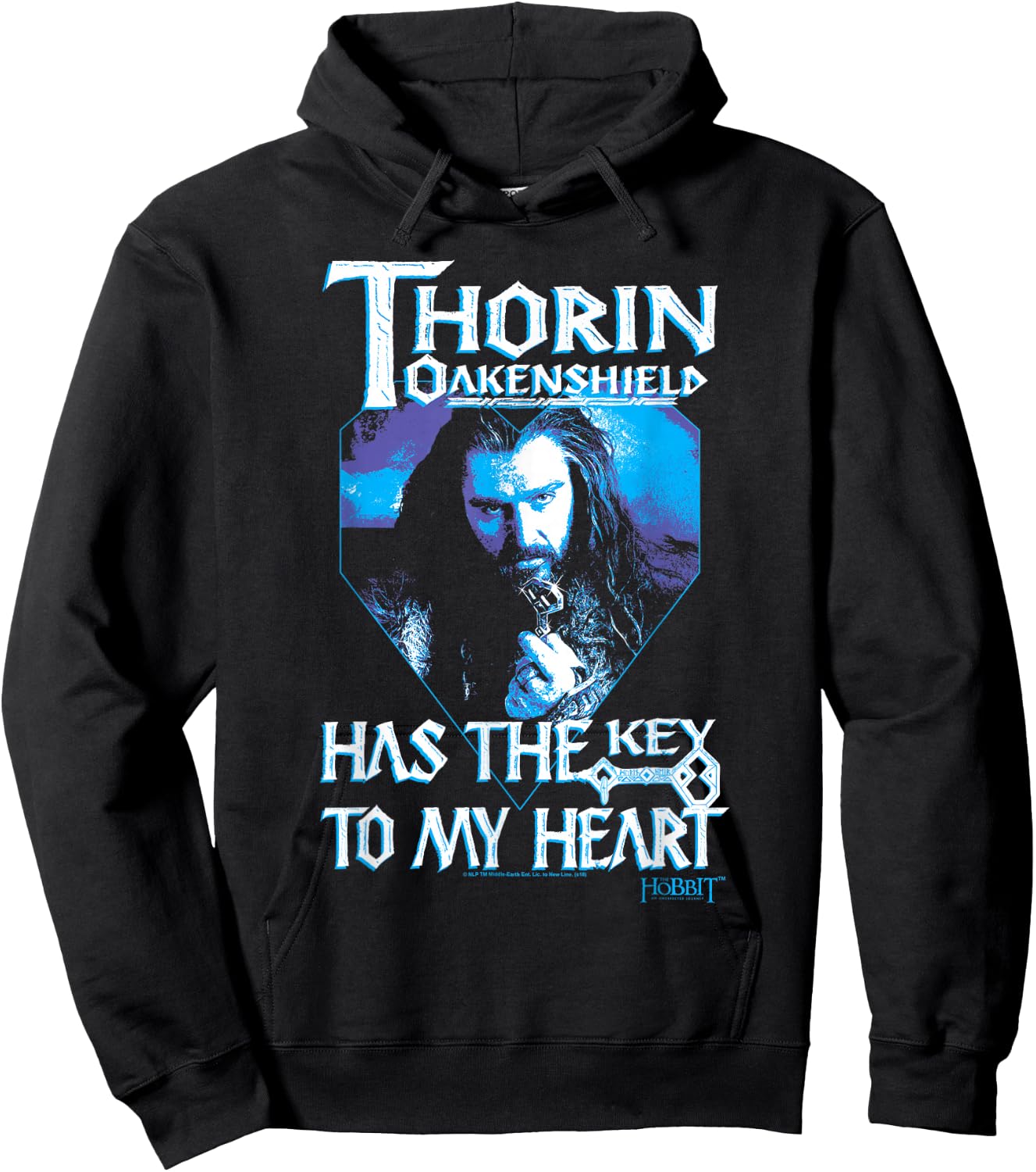Hobbit Thorin's Key Hoodie - Hoodie | Black