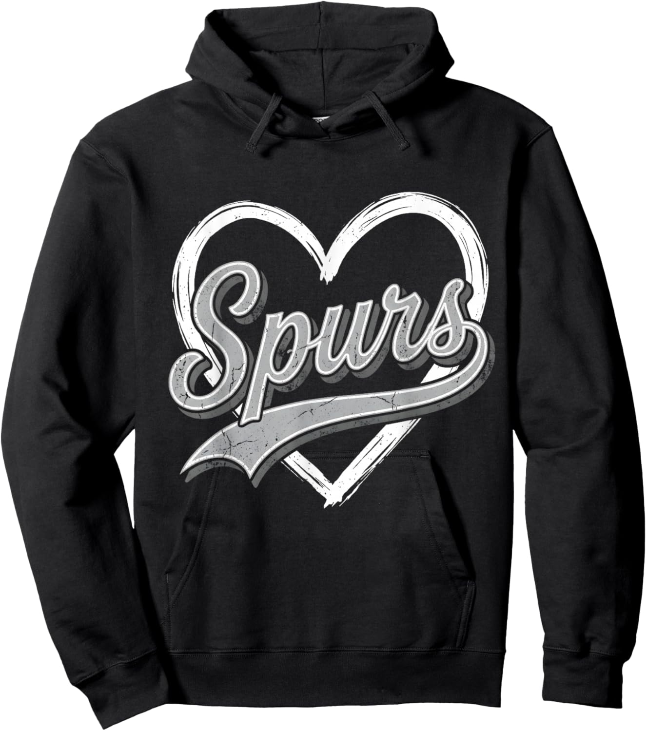 Retro Spur's Nickname Vintage Men Boy Kids Hoodie - Hoodie | Black