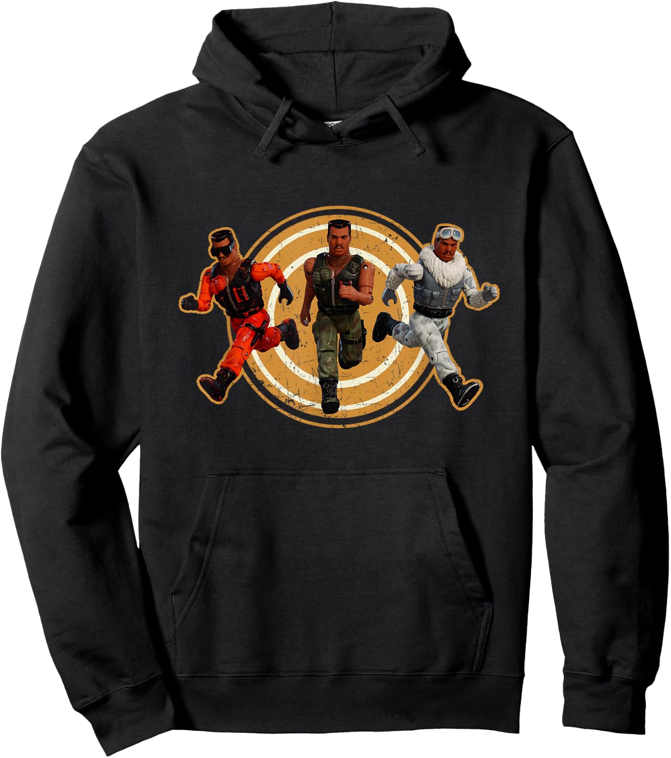 Disney Pixar Toy Story 4 Combat Carl Jr. Running Hoodie - Hoodie | Black