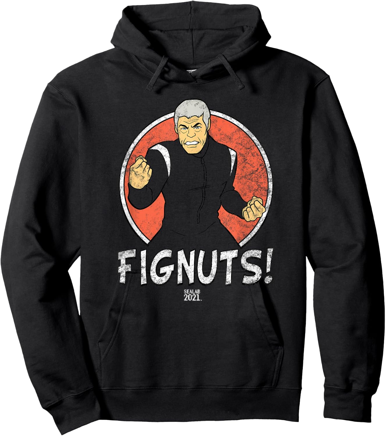 Sealab 2021 Fignuts Hoodie - Hoodie | Black