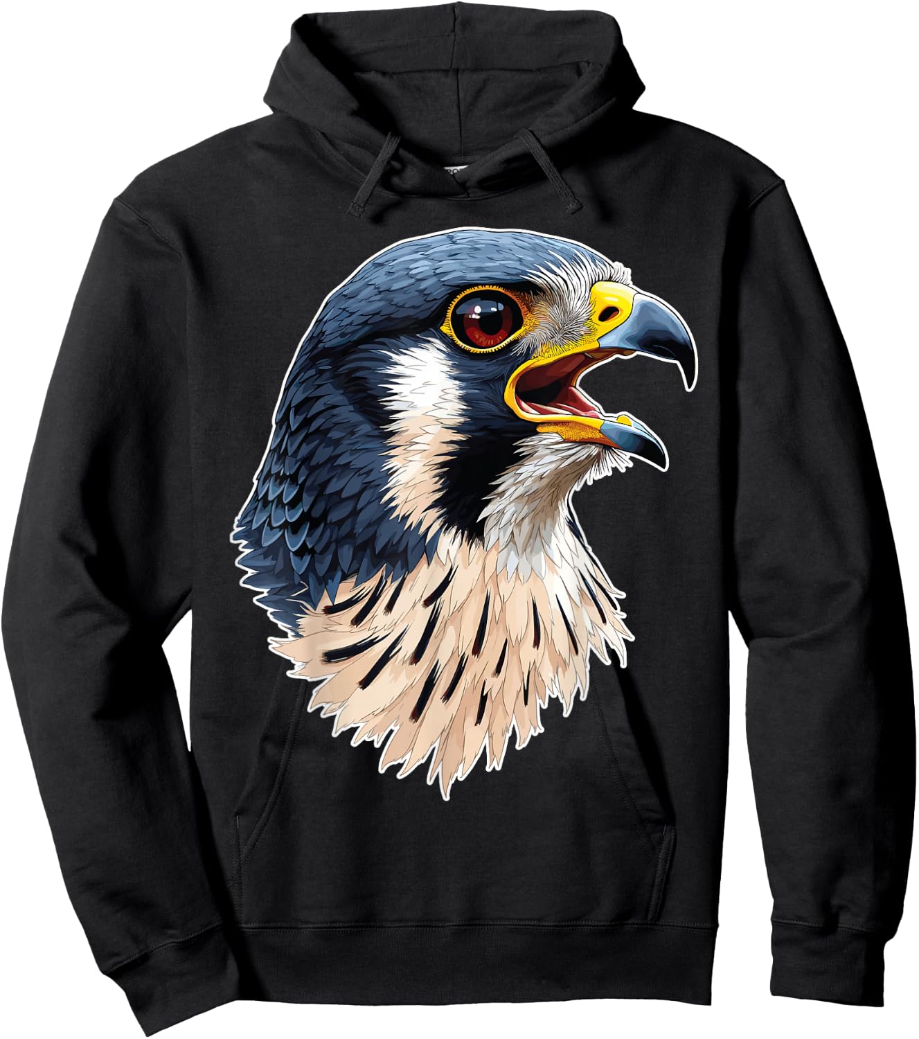 Peregrine Falcon Hoodie - Hoodie | Black