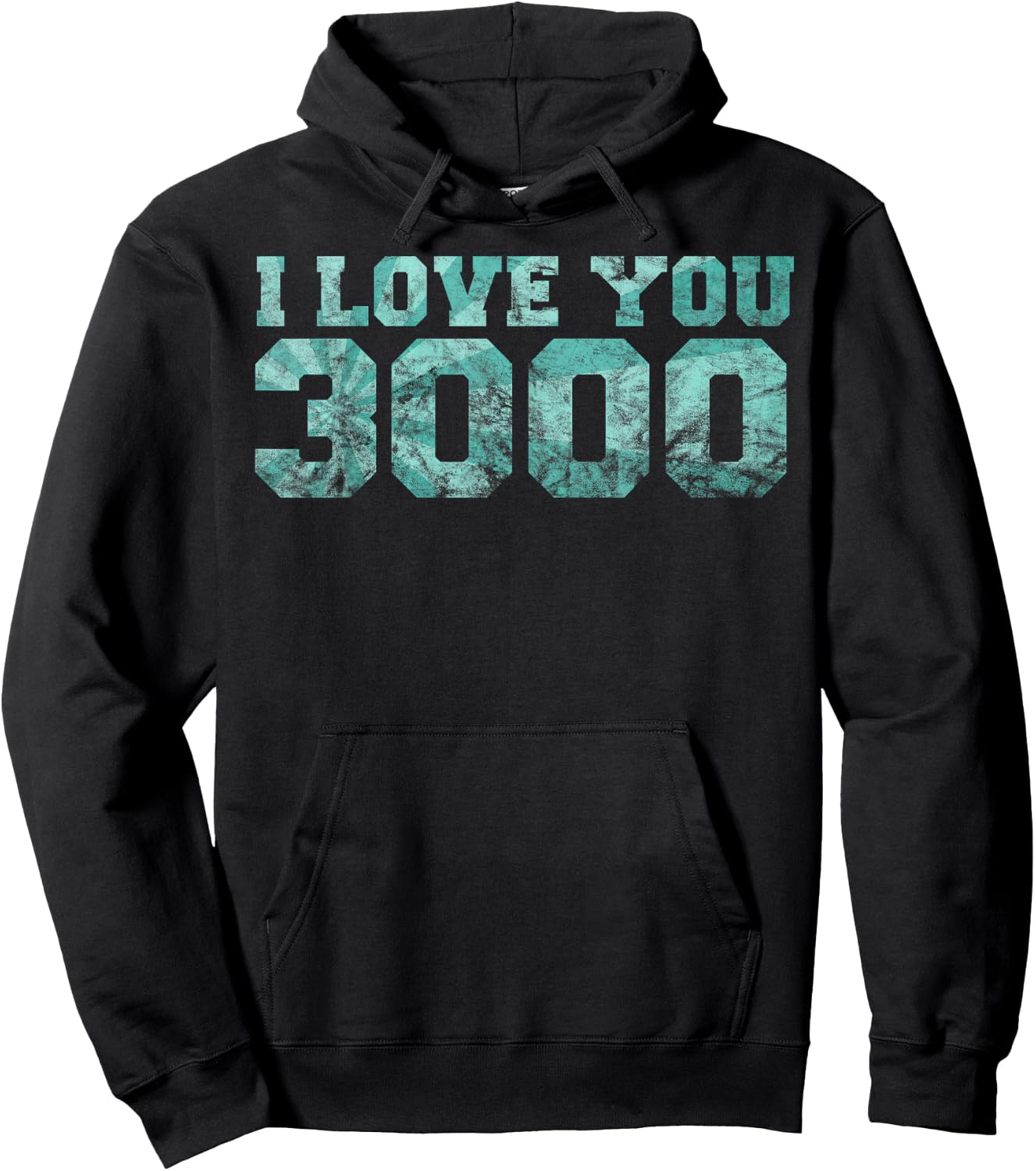 I Love You Dad 3000 Time Vintage Retro Hero Gift Hoodie - Hoodie | Black