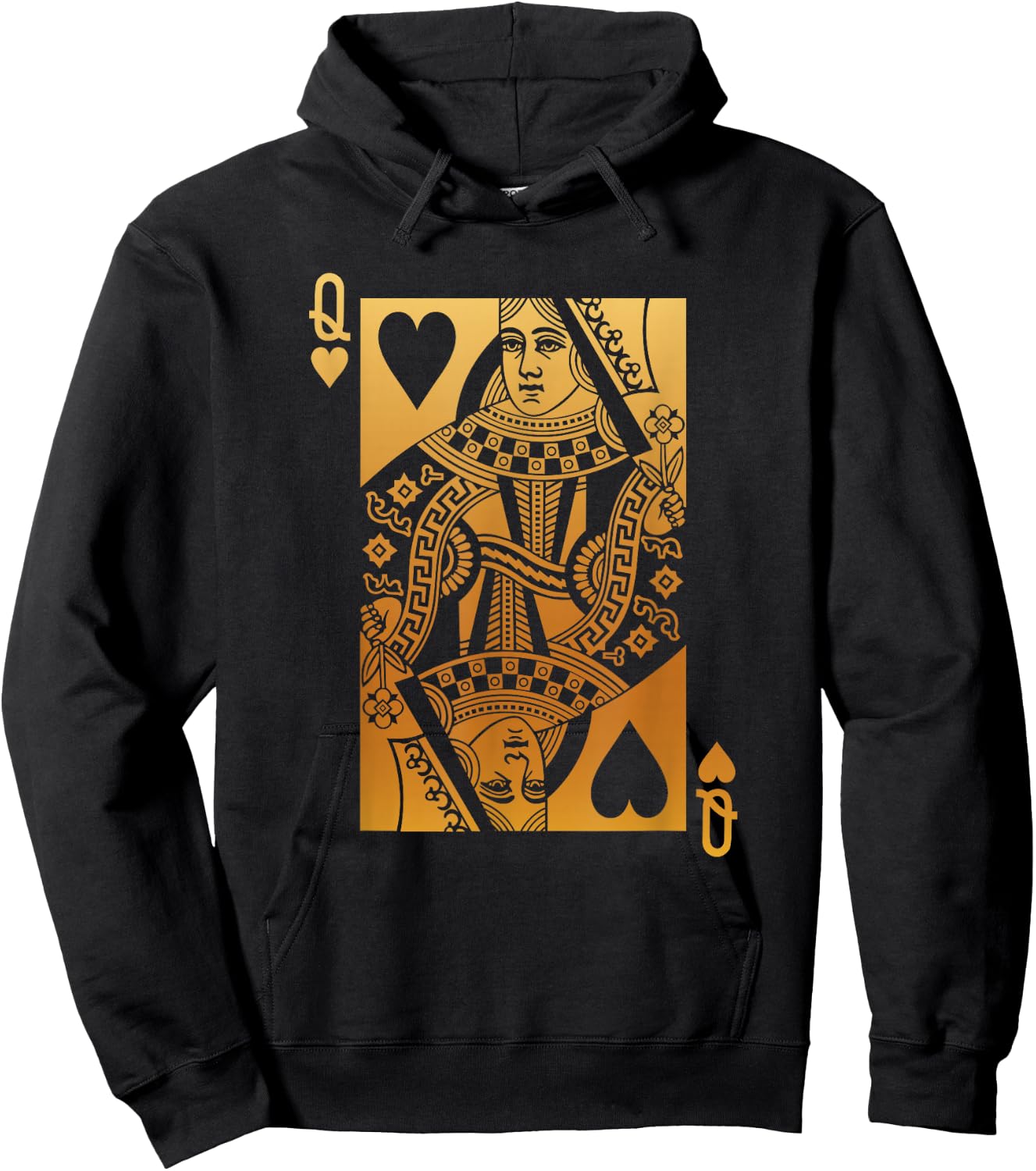 Queen of Hearts Hoodie - Hoodie | Black