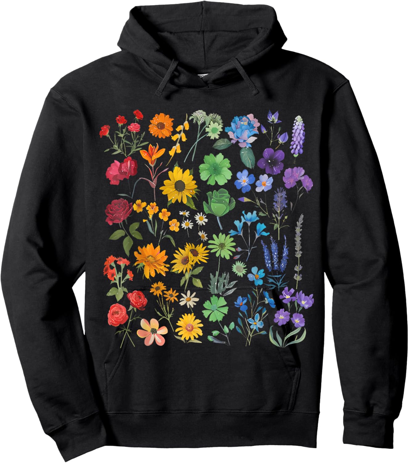 T-Shirt Hoodie - Hoodie | Black