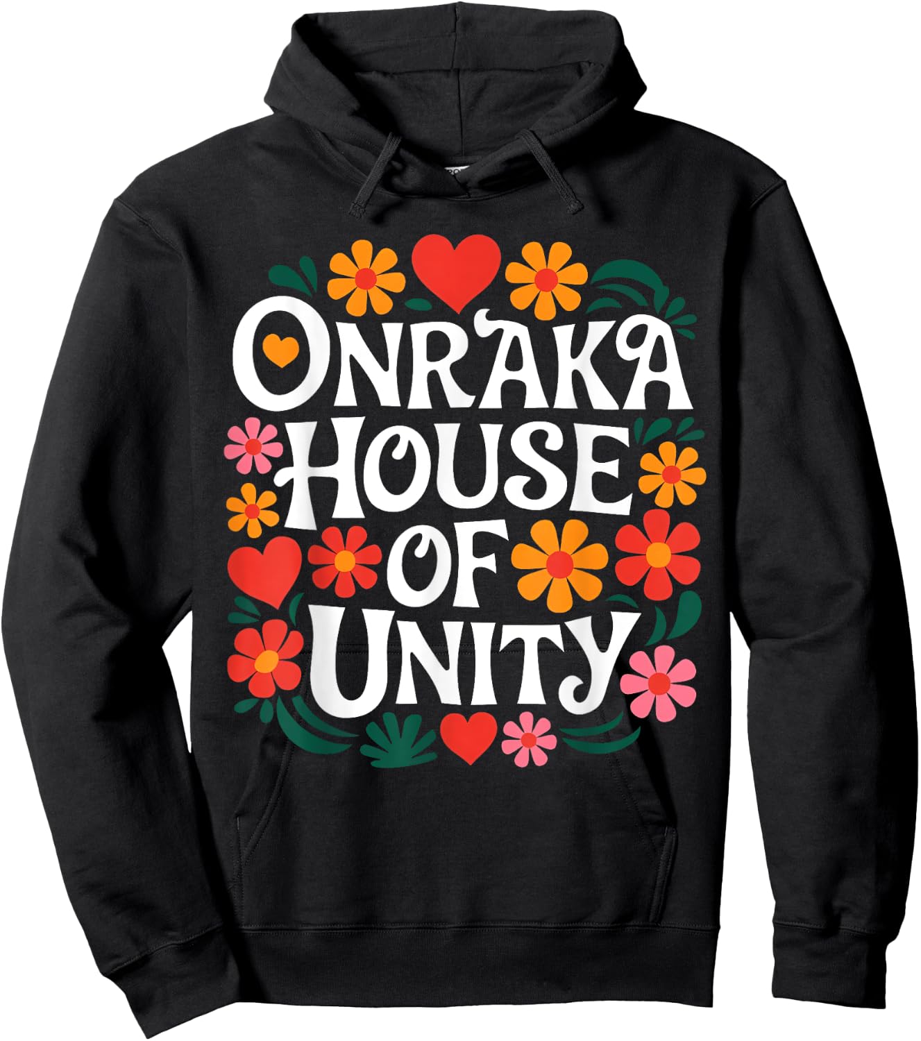 Onraka House House of Unity School Spirit Hoodie - Hoodie | Black