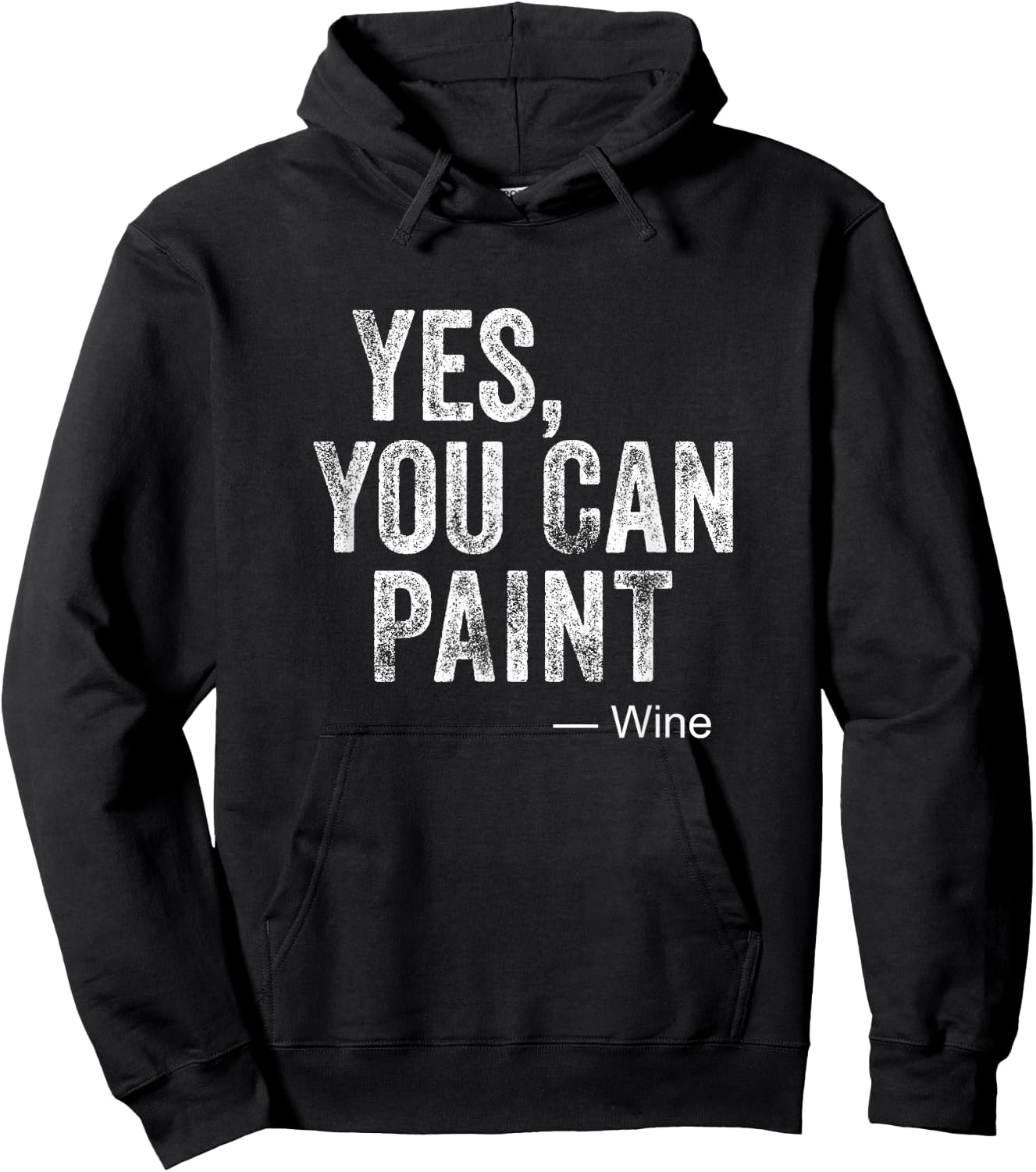 Paint And Sip T Shirt Wine and Canvas Party Night Hoodie - Hoodie | Black