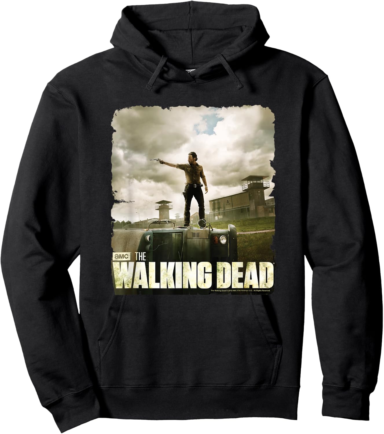 TWD Prison Hoodie - Hoodie | Black