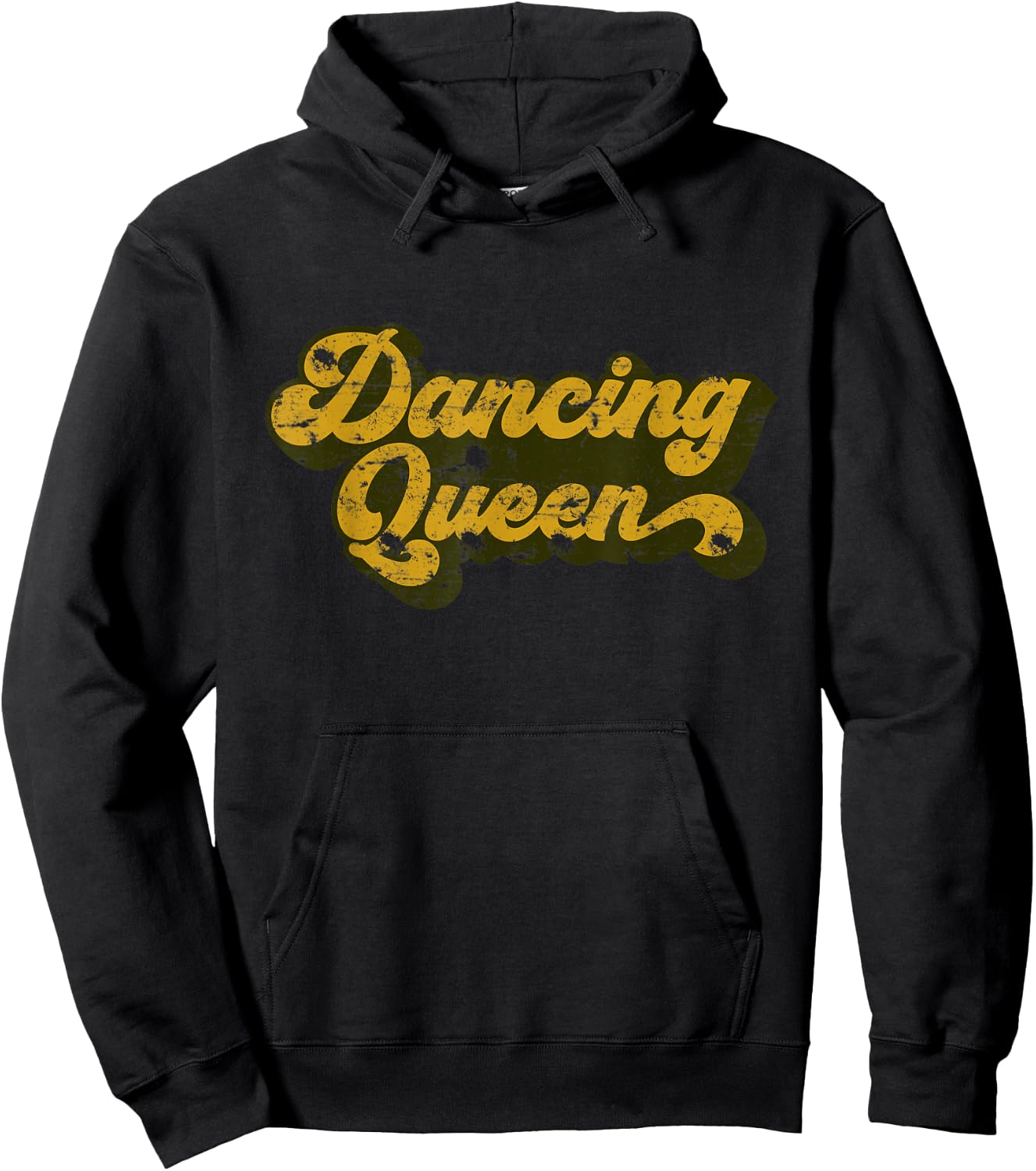 Dancing Queen Shirt Vintage Dancing 70s Hoodie - Hoodie | Black