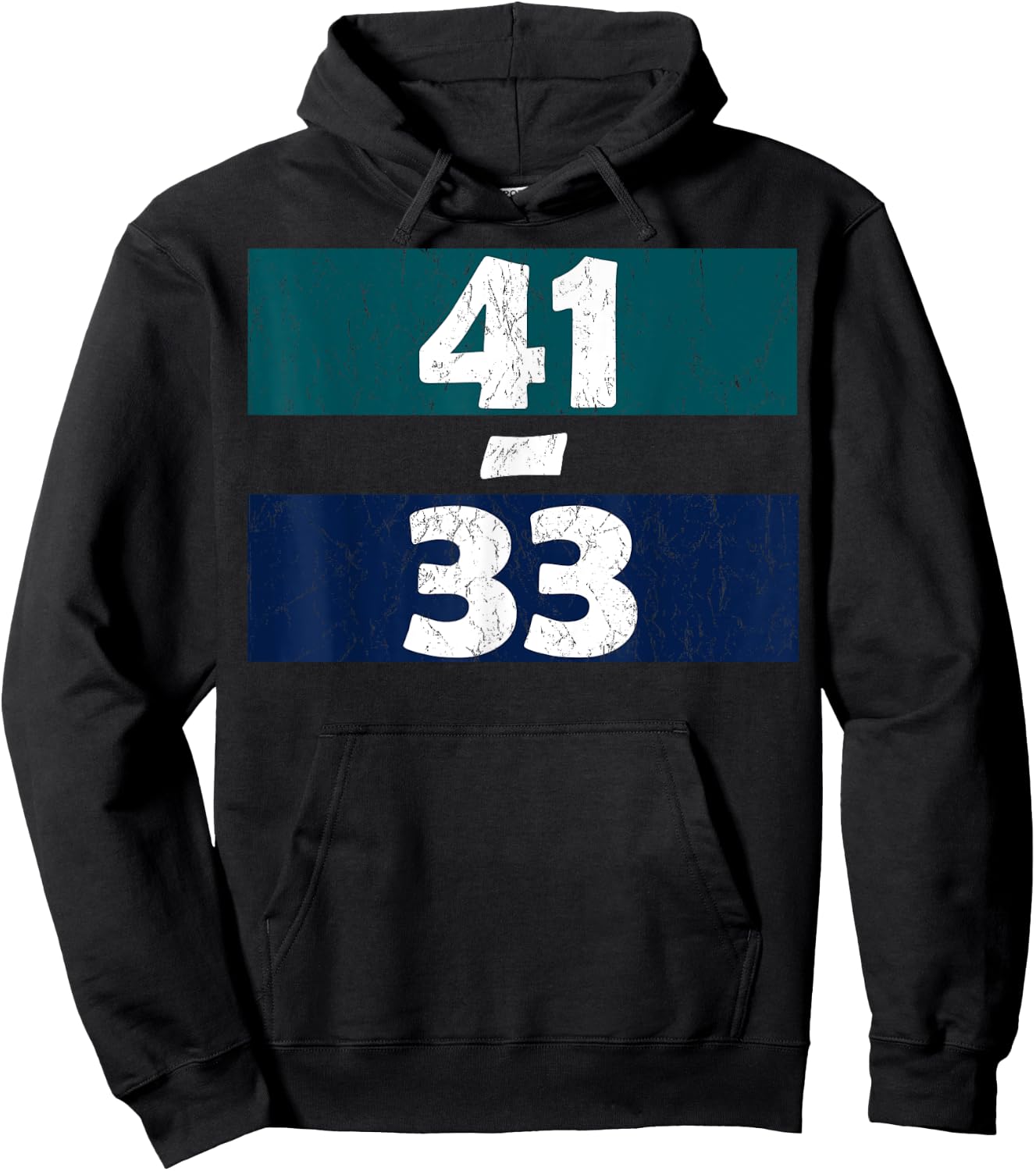 41 - 33 Shirt Winner 41-33 Hoodie - Hoodie | Black