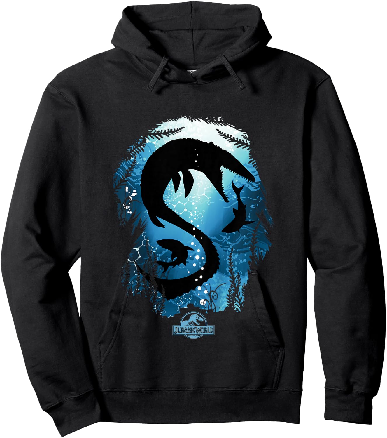 Jurassic World Mosasaurus Hoodie - Hoodie | Black