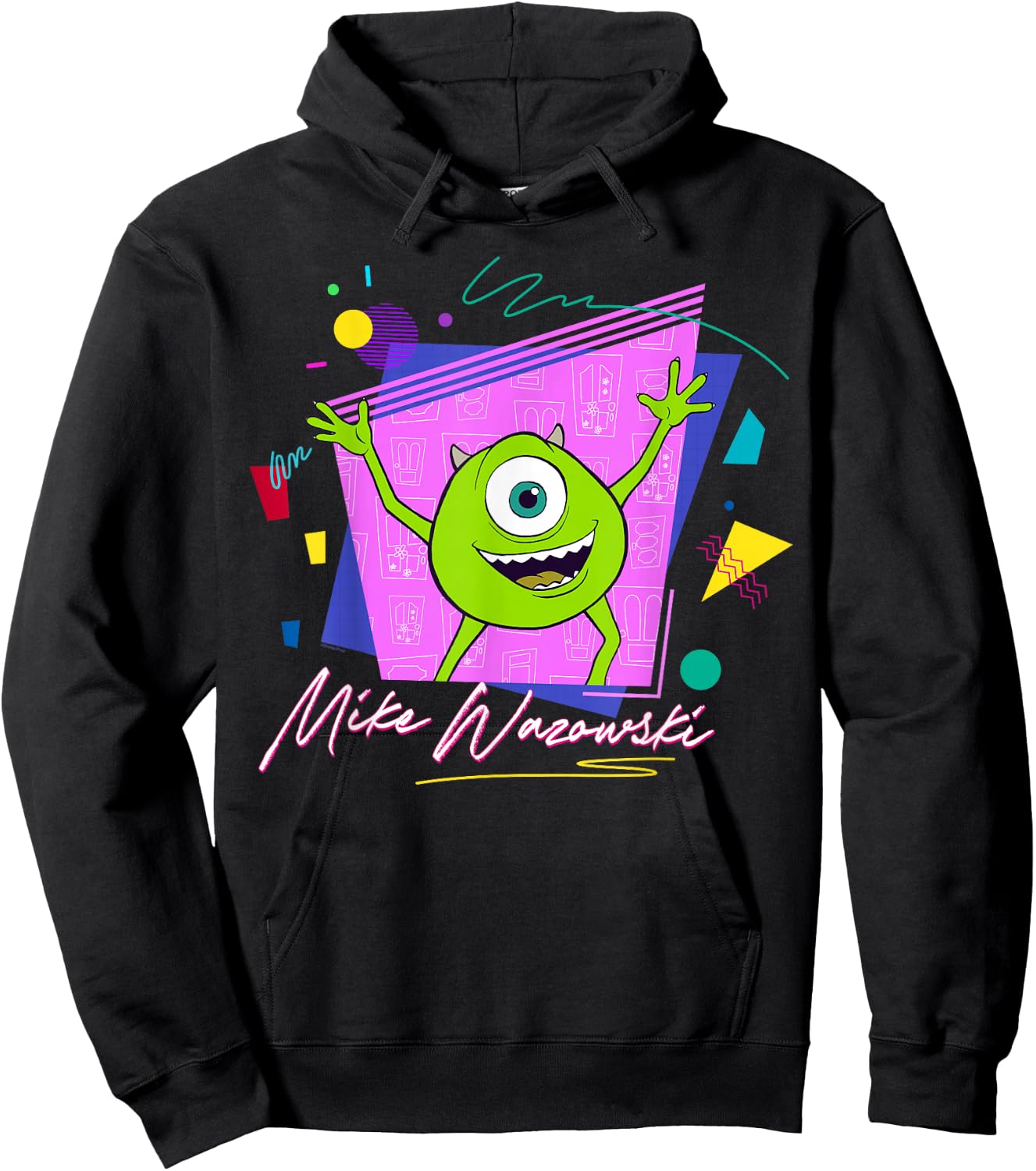 Disney & Pixar’s Monsters Inc Couples Matching Mike Wazowski Hoodie - Hoodie | Black
