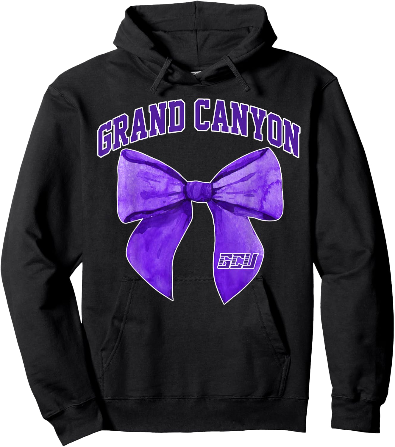 Grand Canyon University Bow Vintage Athletics Girls Hoodie - Hoodie | Black