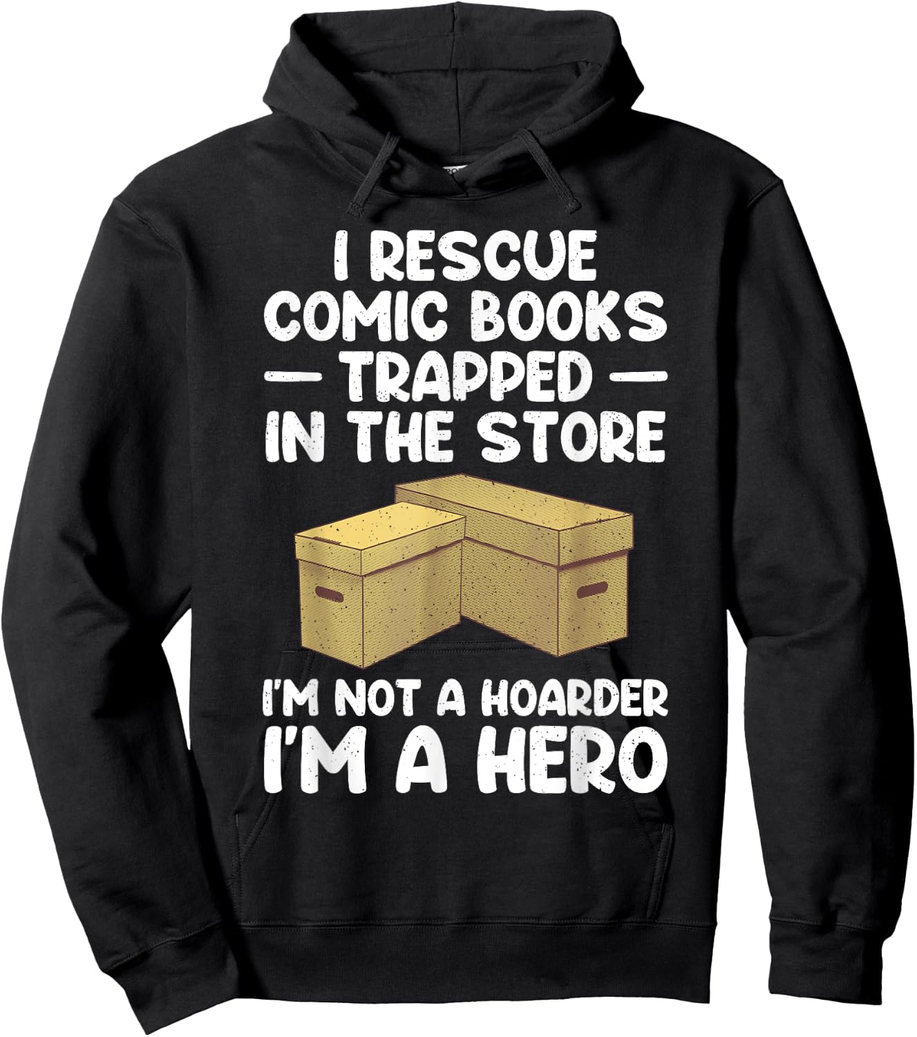 Cool Comic Book Design Women Comic Book Collector Hoodie - Hoodie | Black